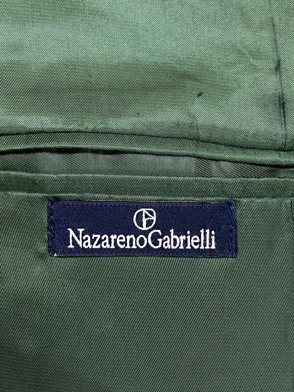 Nazareno Gabrielli Forest Green Blazer | Size Large | Chest 23.5"