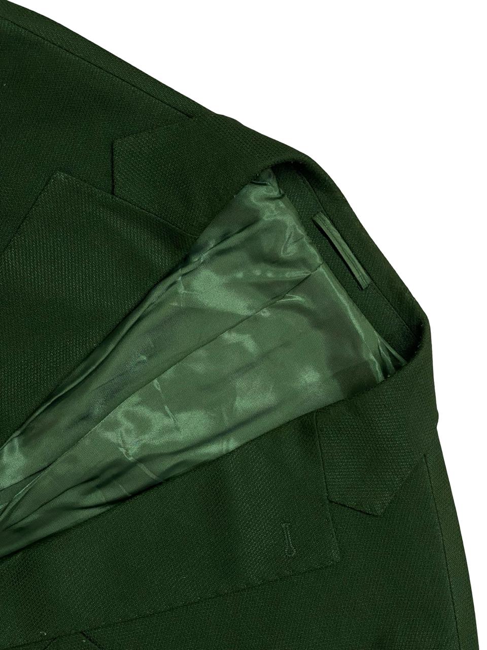 Nazareno Gabrielli Forest Green Blazer | Size Large | Chest 23.5"