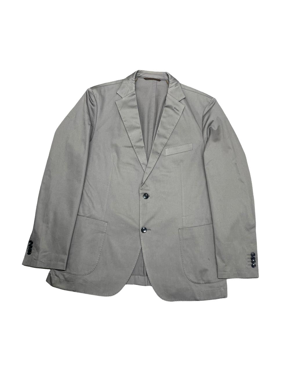 Windsor Shaped Fit Cotton Patch Pocket Blazer | Large | Chest 23”