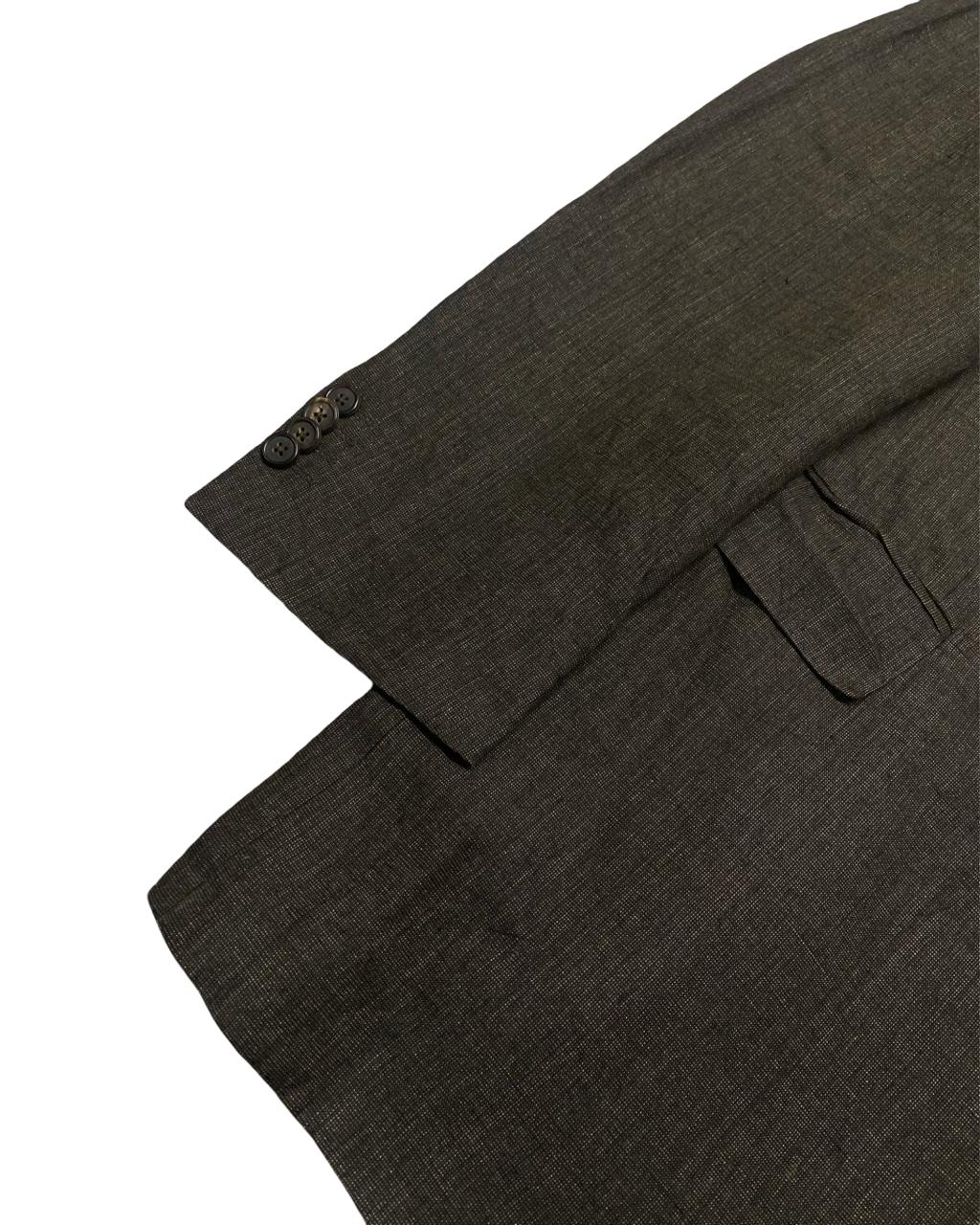 Eduard Dressler Linen Blend Blazer | Medium | Chest 22”