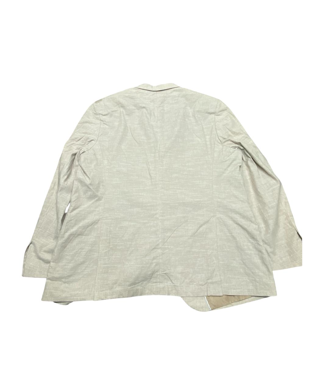 C&A Flex Regular Fit Linen Blend Blazer | XL | Chest 25.5”
