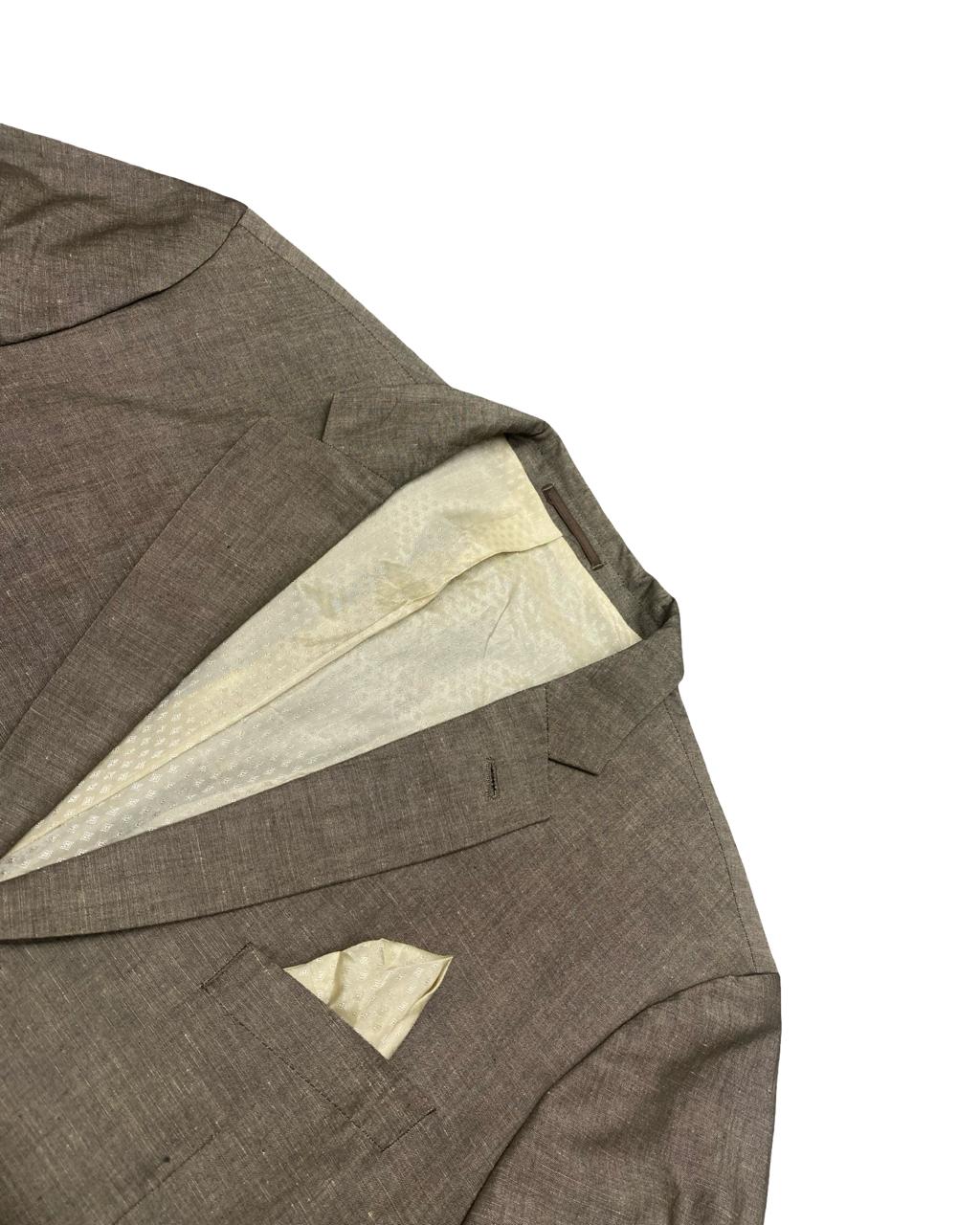 Burton Menswear Linen Blend Blazer | Large | Chest 24”