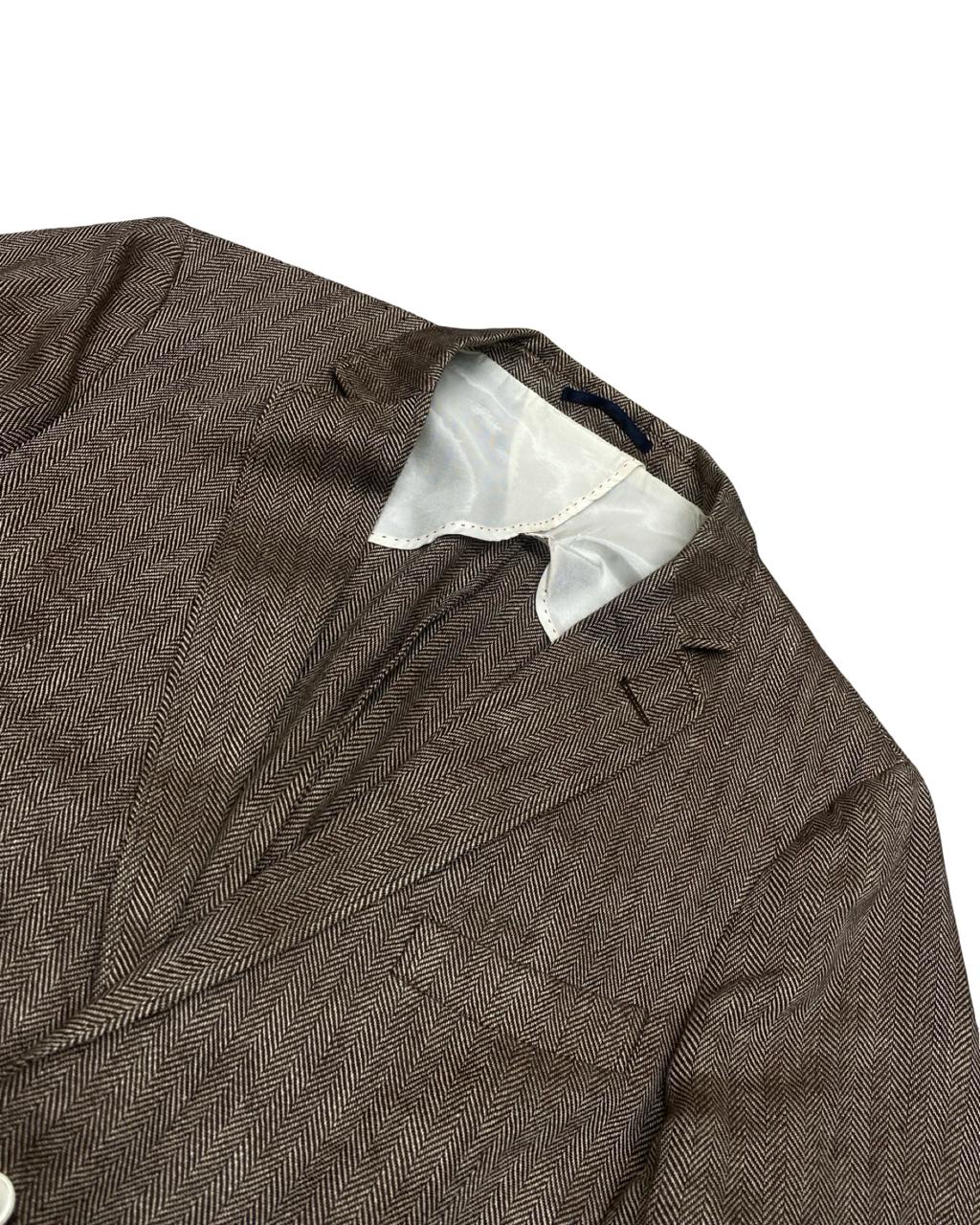 Gant Herringbone Blazer | Large | Chest 24”