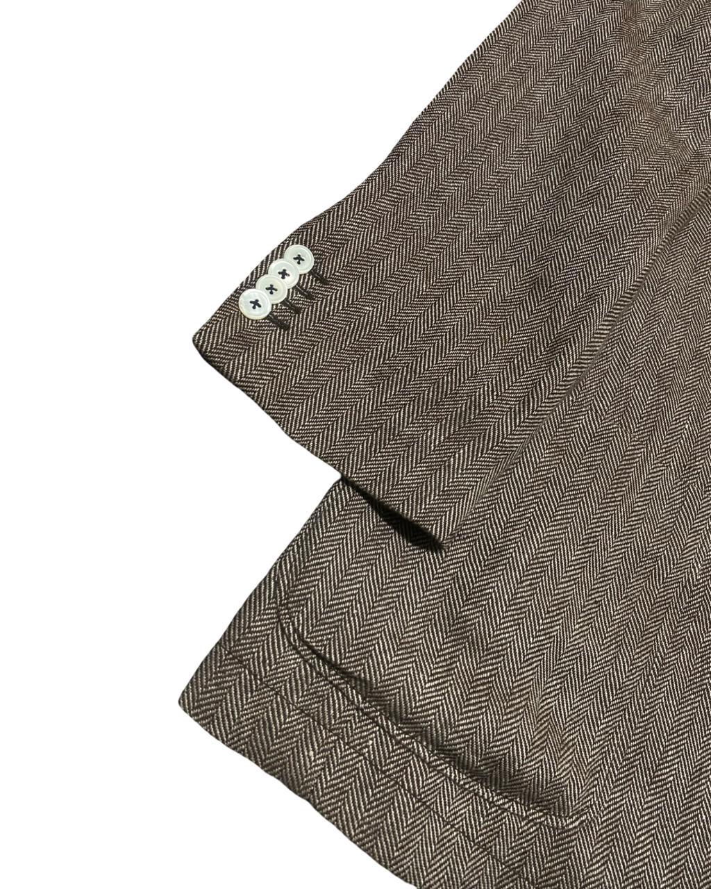 Gant Herringbone Blazer | Large | Chest 24”