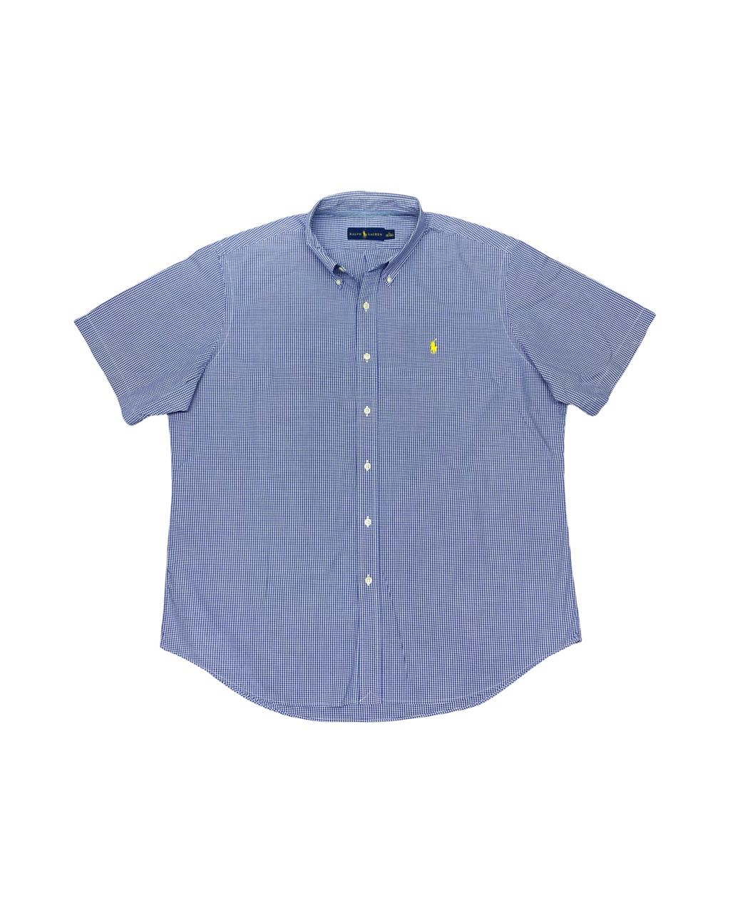 Ralph Lauren Micro Gingham Check Shirt | XL | Chest 26”