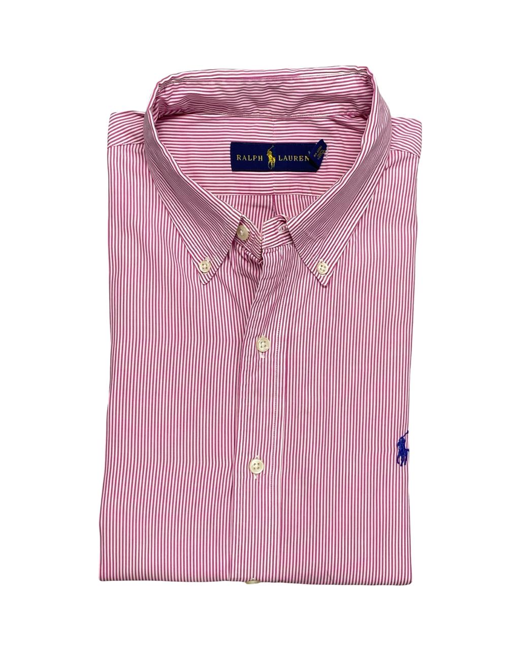 Ralph Lauren Striped Oxford Shirt | Large | Chest 24”