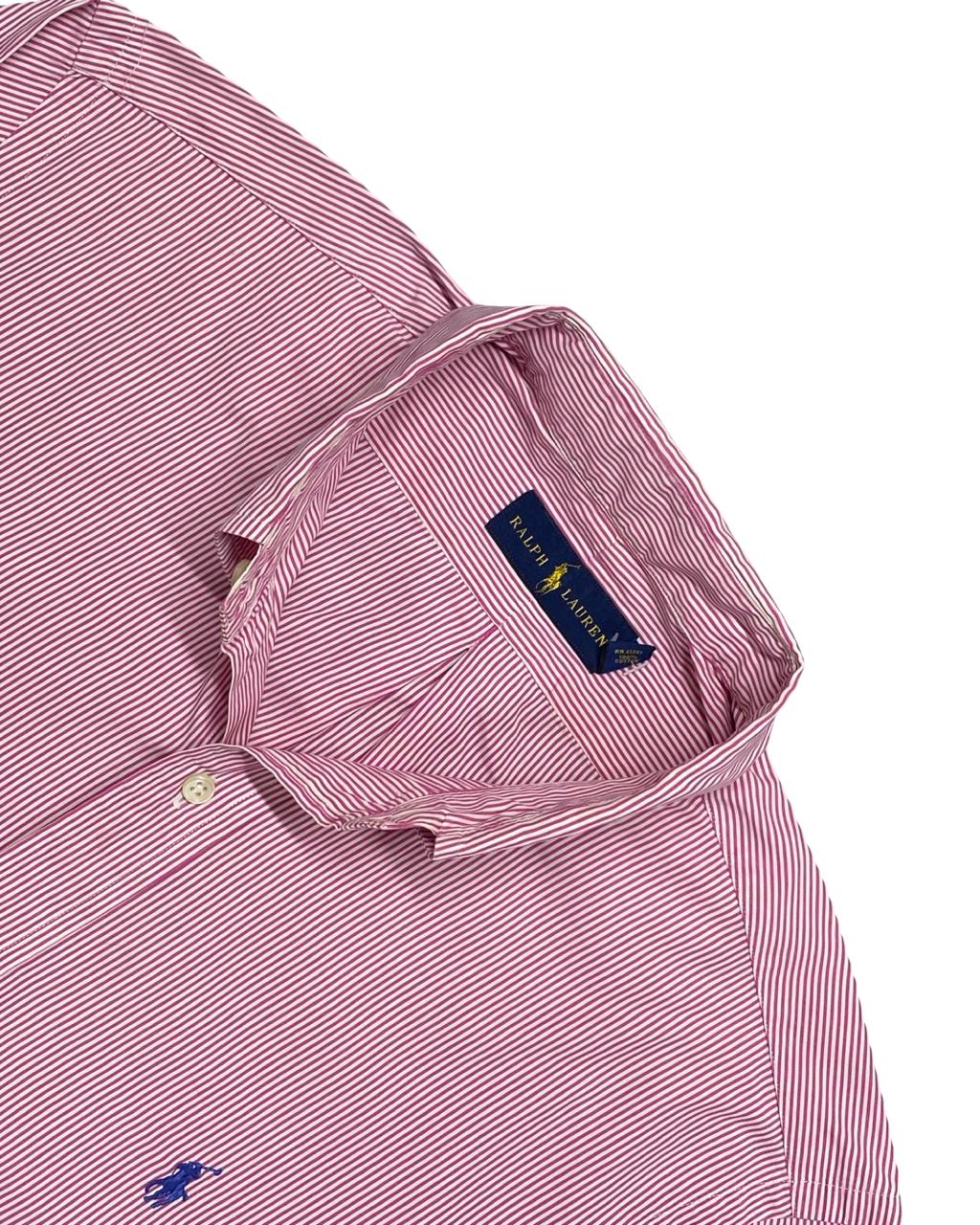 Ralph Lauren Striped Oxford Shirt | Large | Chest 24”