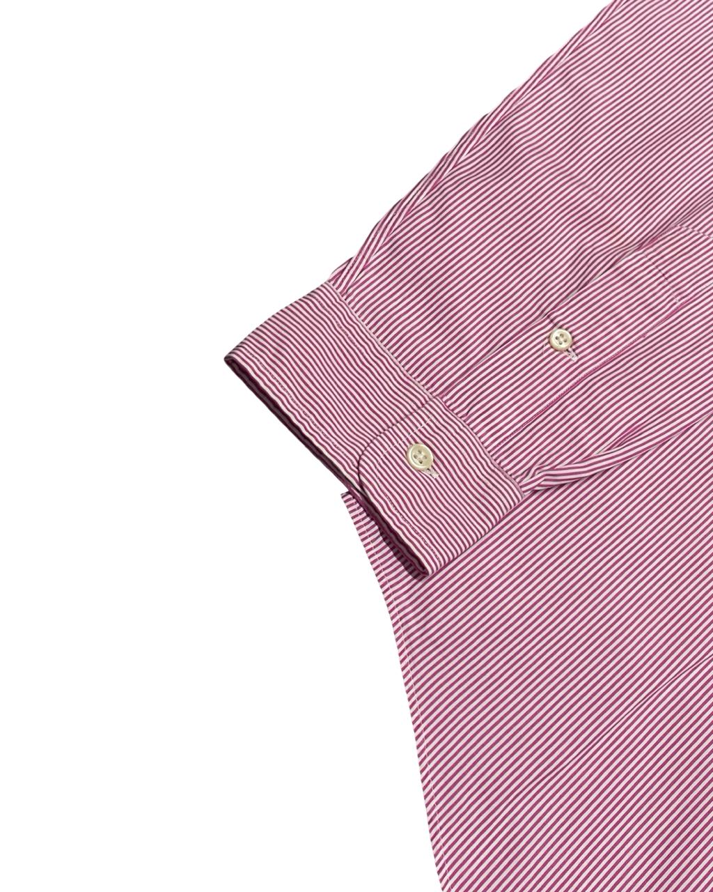 Ralph Lauren Striped Oxford Shirt | Large | Chest 24”