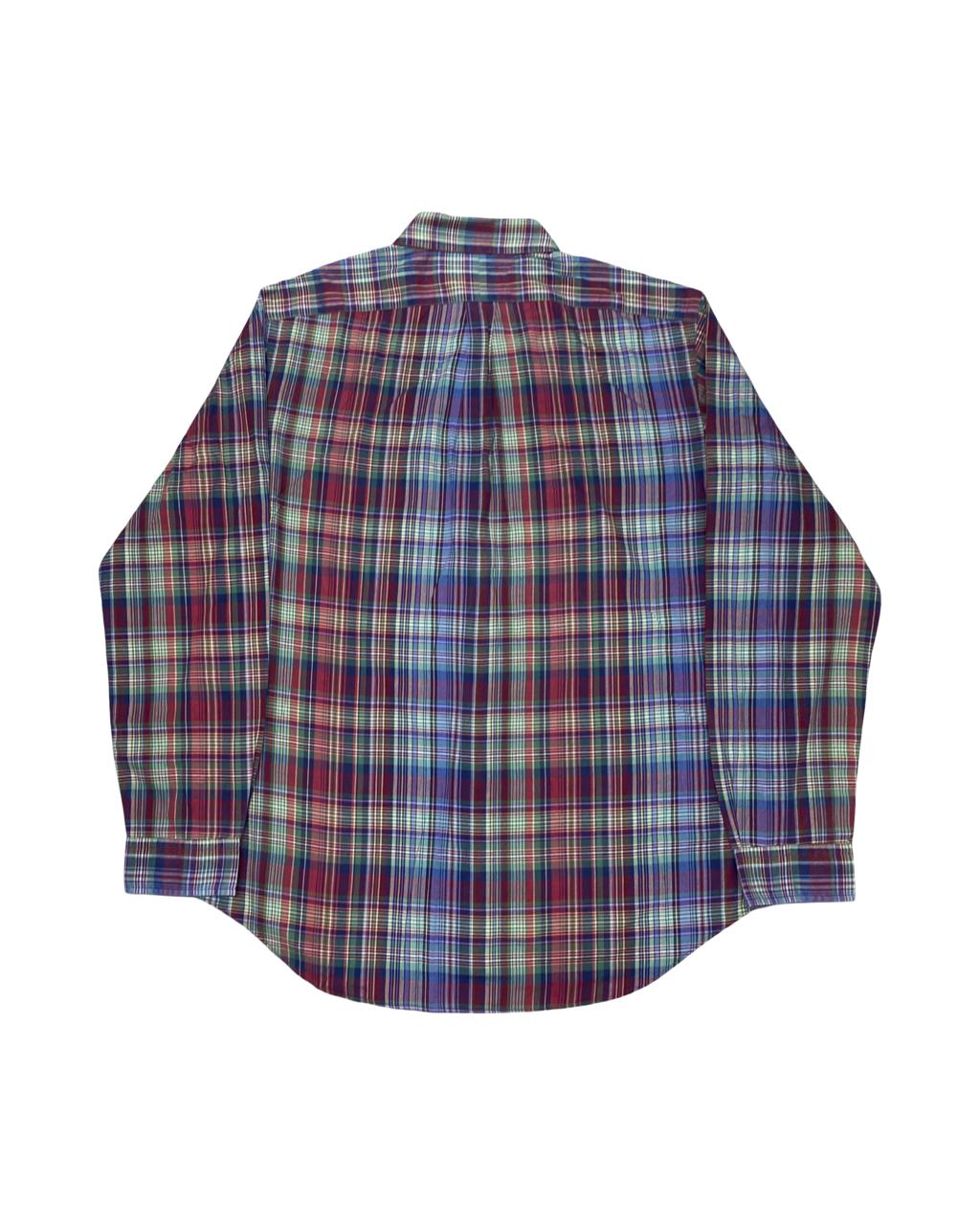 Ralph Lauren Tartan Plaid Shirt | Large | Chest 25”