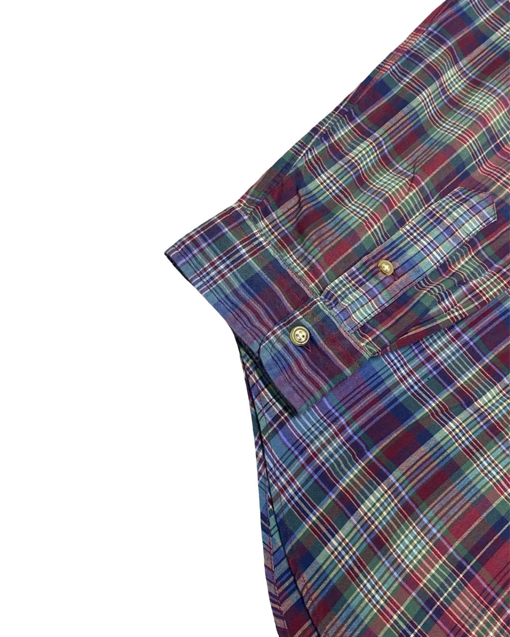 Ralph Lauren Tartan Plaid Shirt | Large | Chest 25”
