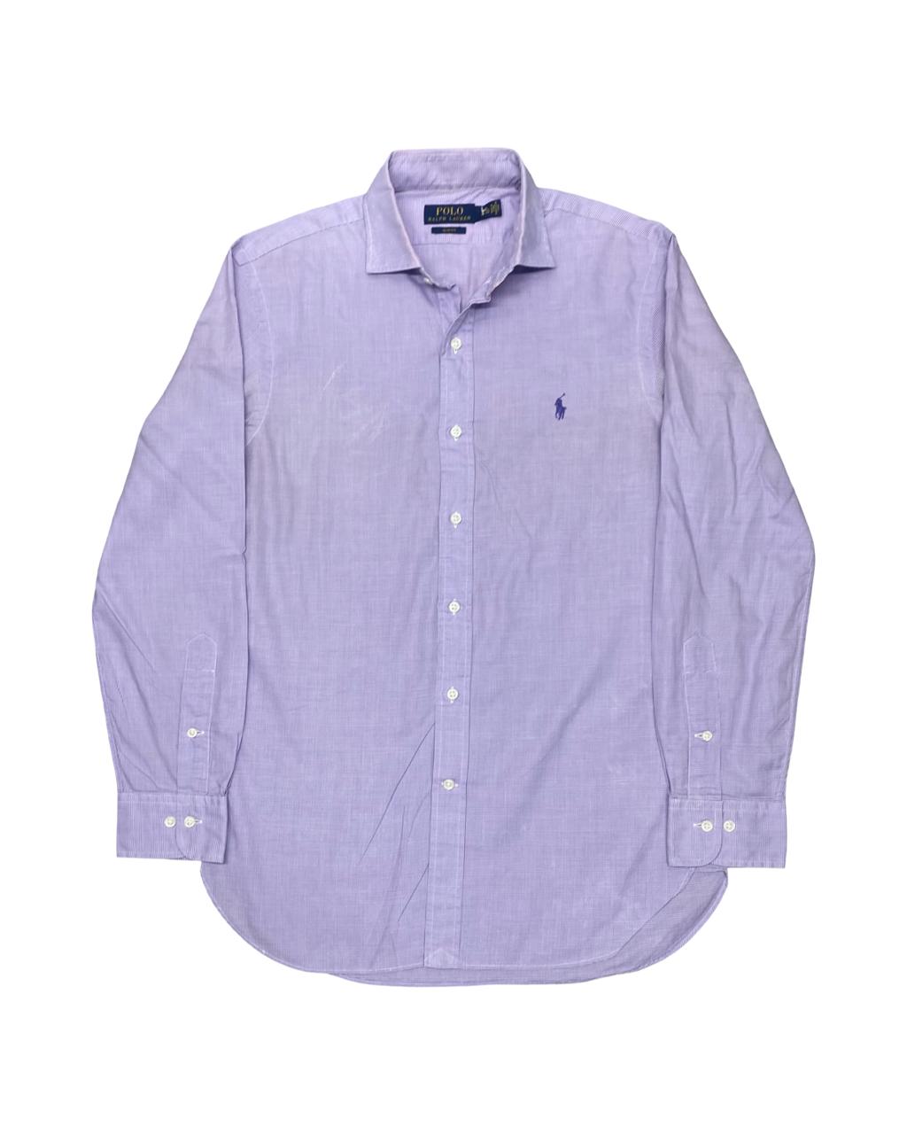 Polo Ralph Lauren Purple Plaid Shirt | Medium | Chest 20.5”