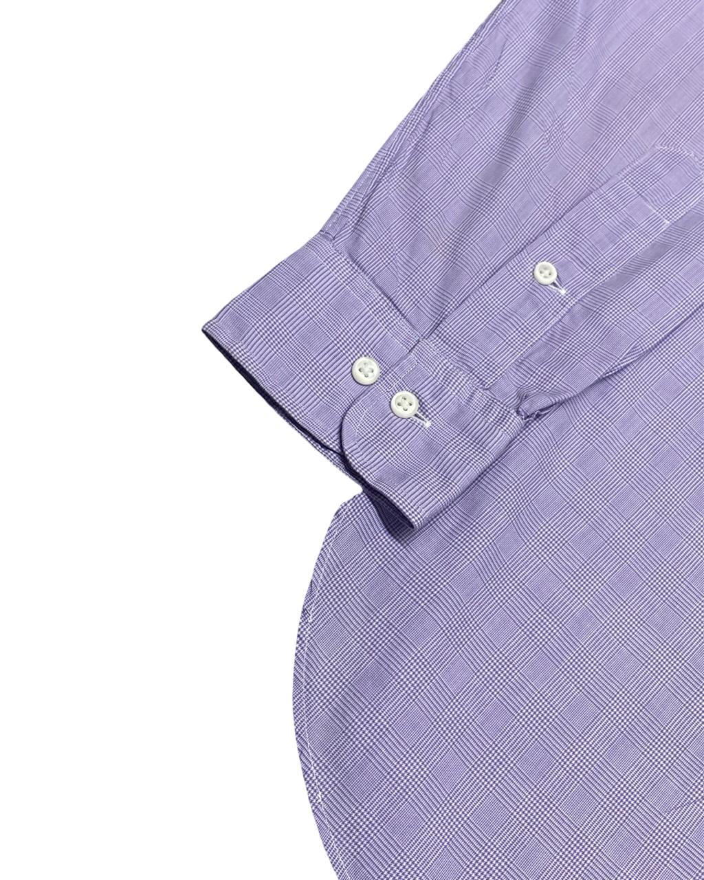 Polo Ralph Lauren Purple Plaid Shirt | Medium | Chest 20.5”