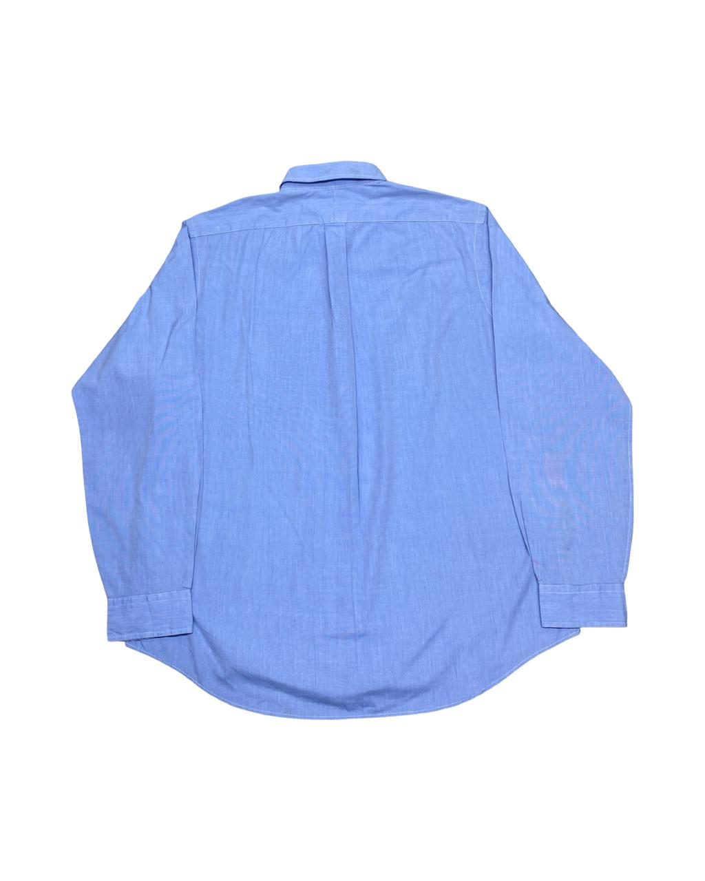 Ralph Lauren Solid Blue Shirt | XL | Chest 26”
