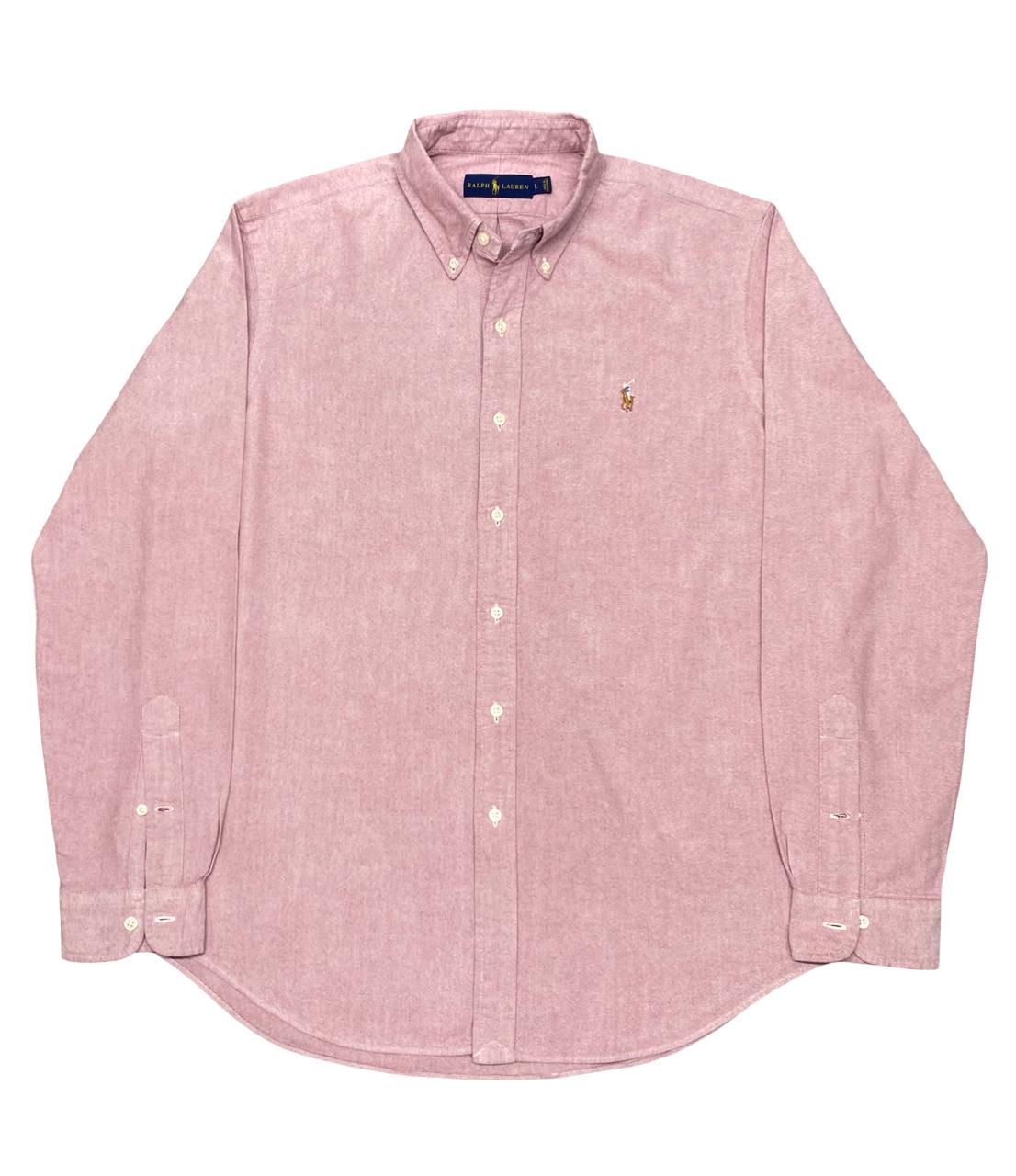Ralph Lauren Pink Oxford Shirt | Large | Chest 25”
