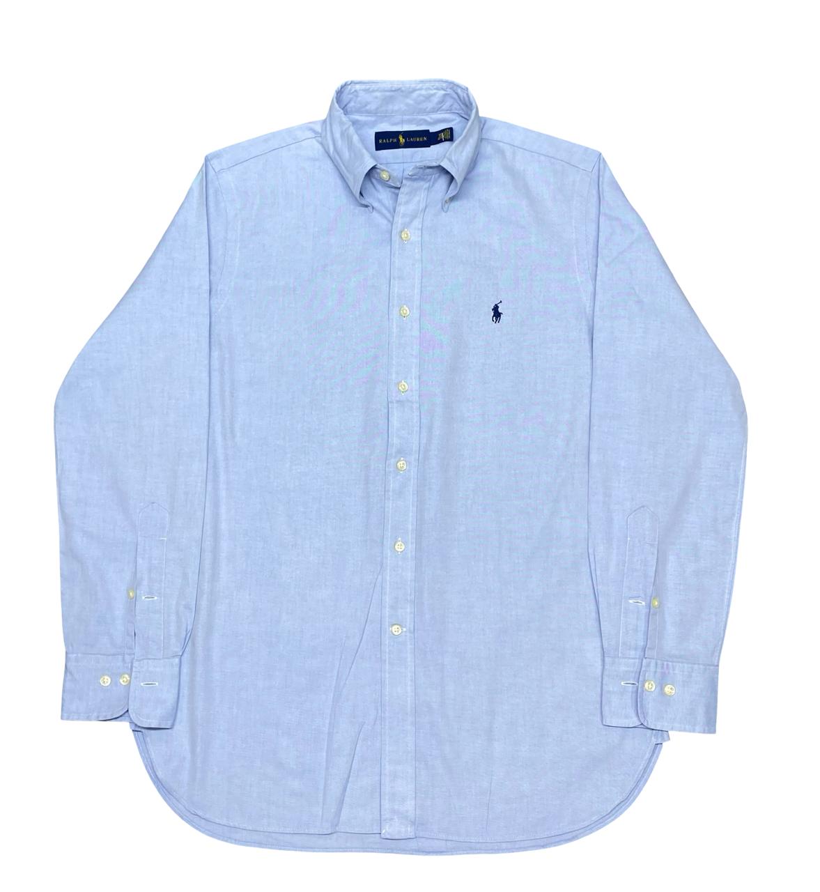 Ralph Lauren Light Blue Oxford Shirt | Medium | Chest 21.5”