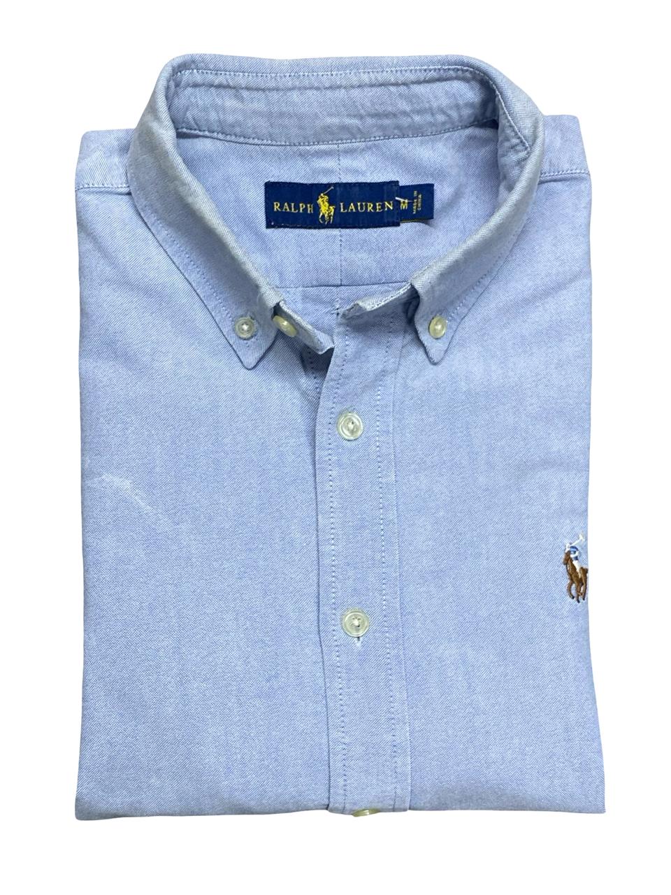 Ralph Lauren Light Blue Oxford Shirt | Medium | Chest 20.5”