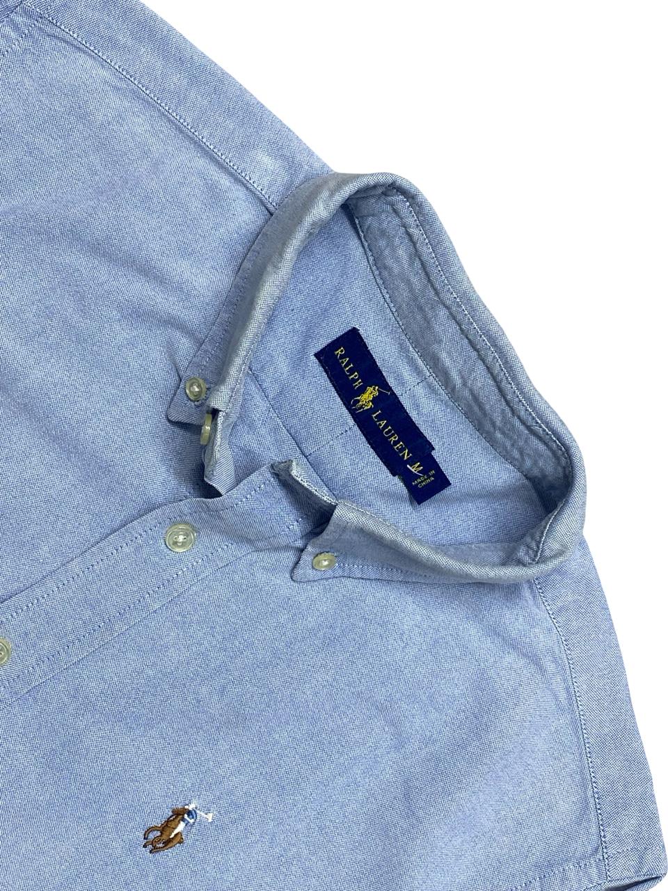 Ralph Lauren Light Blue Oxford Shirt | Medium | Chest 20.5”