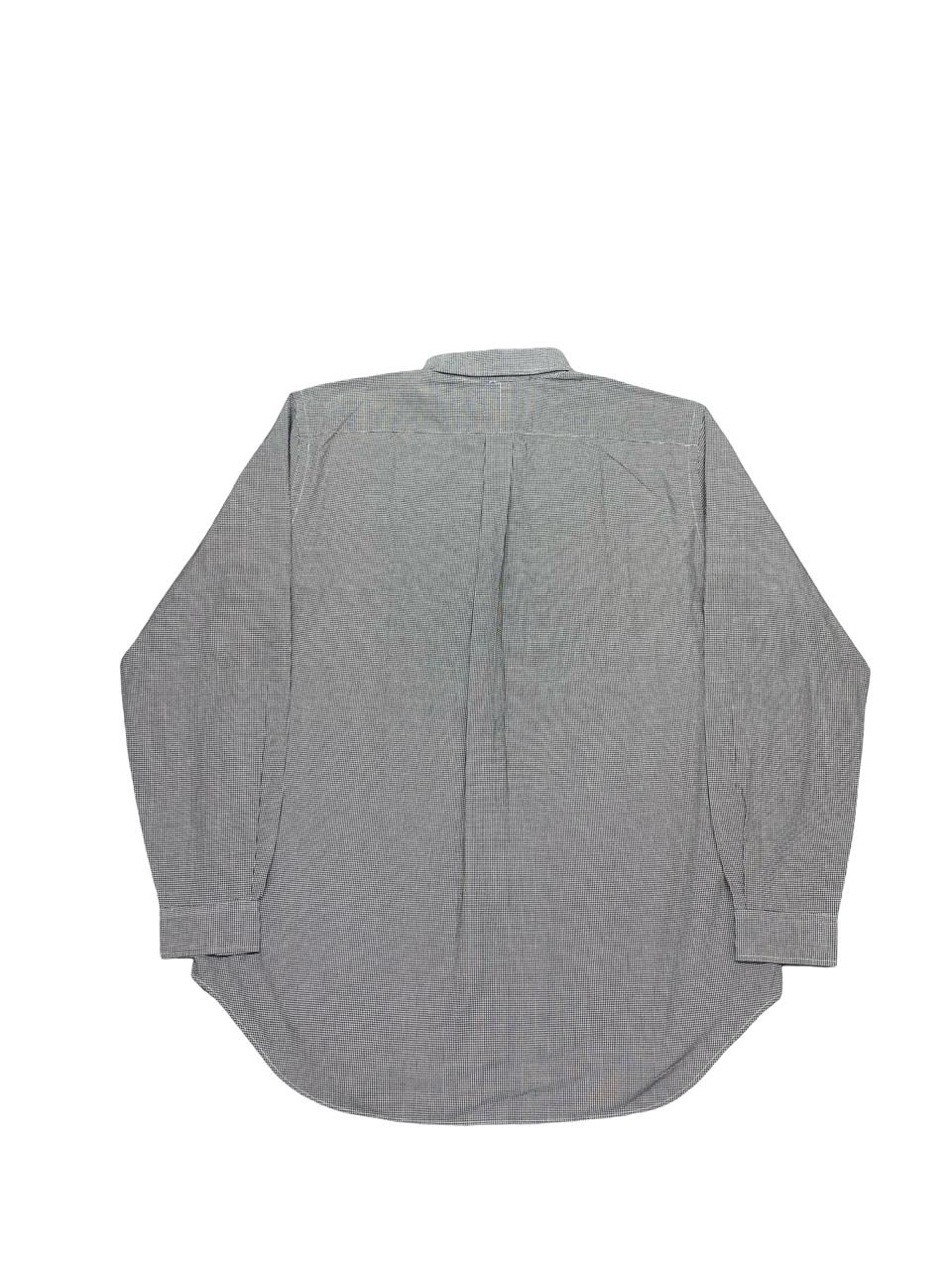 Ralph Lauren Black & White Micro Check Shirt | XXL | Chest 28.5”