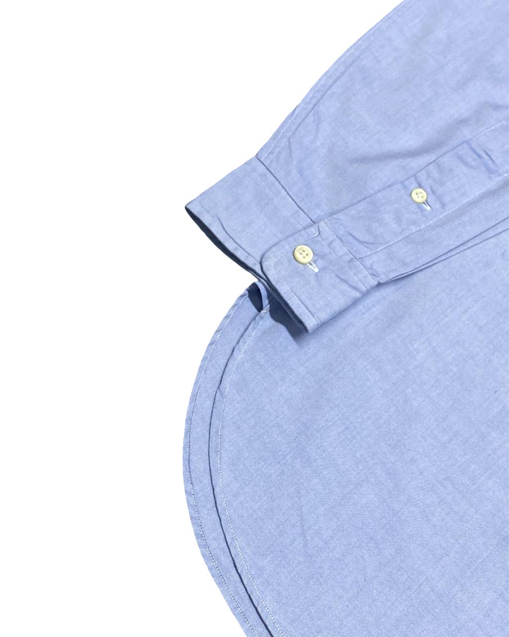 Ralph Lauren Light Blue Oxford Button-Down Shirt | Size Medium | Chest 22.5”