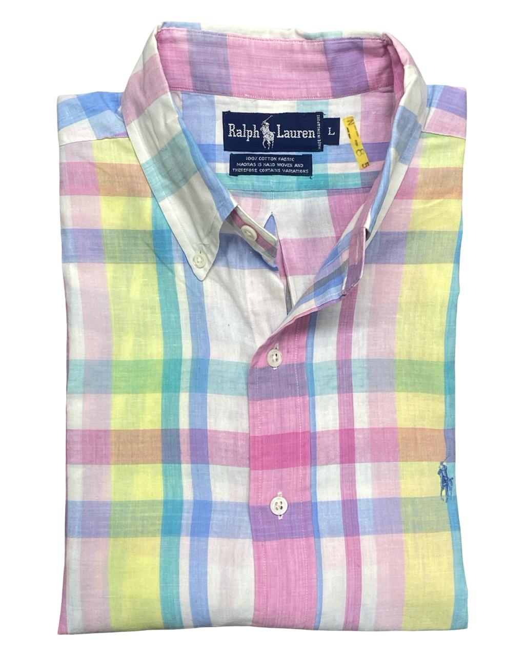 Ralph Lauren Multicolor Plaid Button-Down Shirt