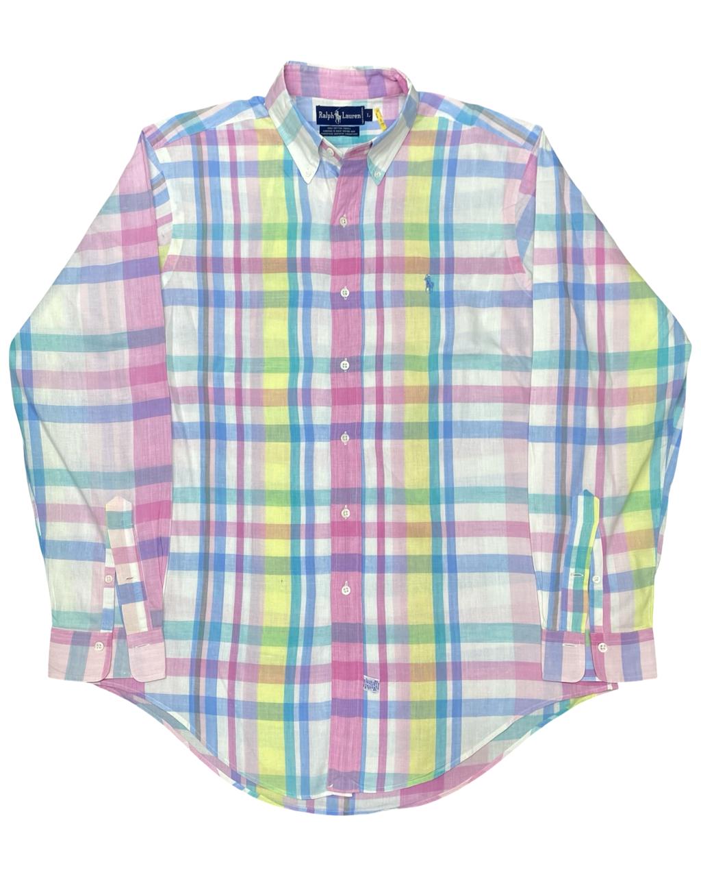 Ralph Lauren Multicolor Plaid Button-Down Shirt