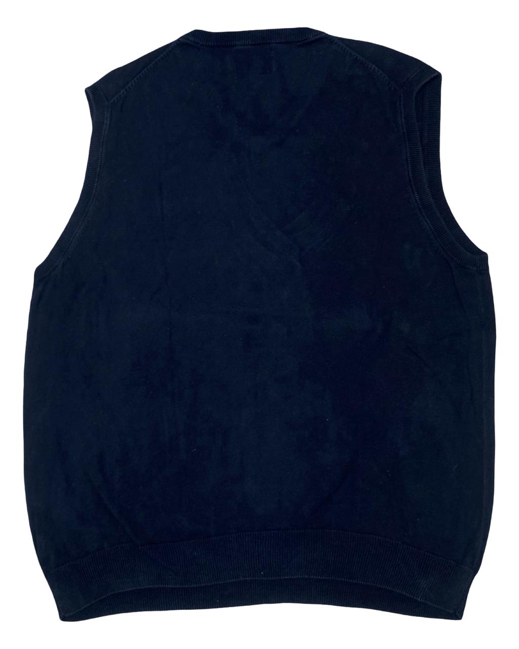 Chaps Navy Blue Knit Sweater Vest