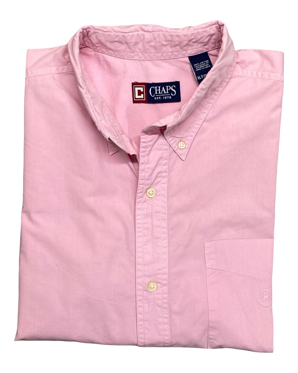 Chaps Pink Button-Down Shirt