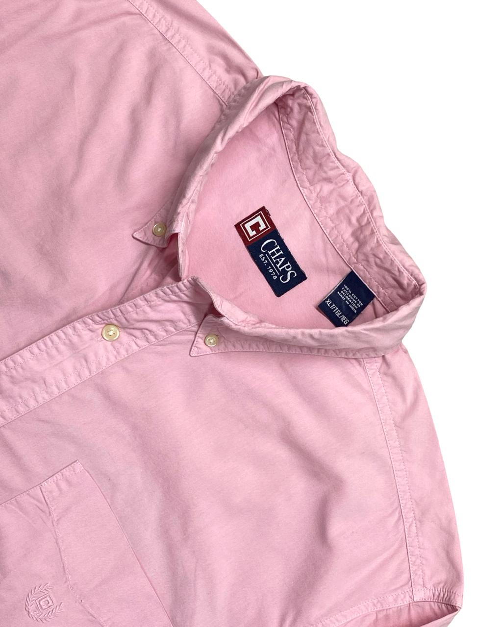 Chaps Pink Button-Down Shirt