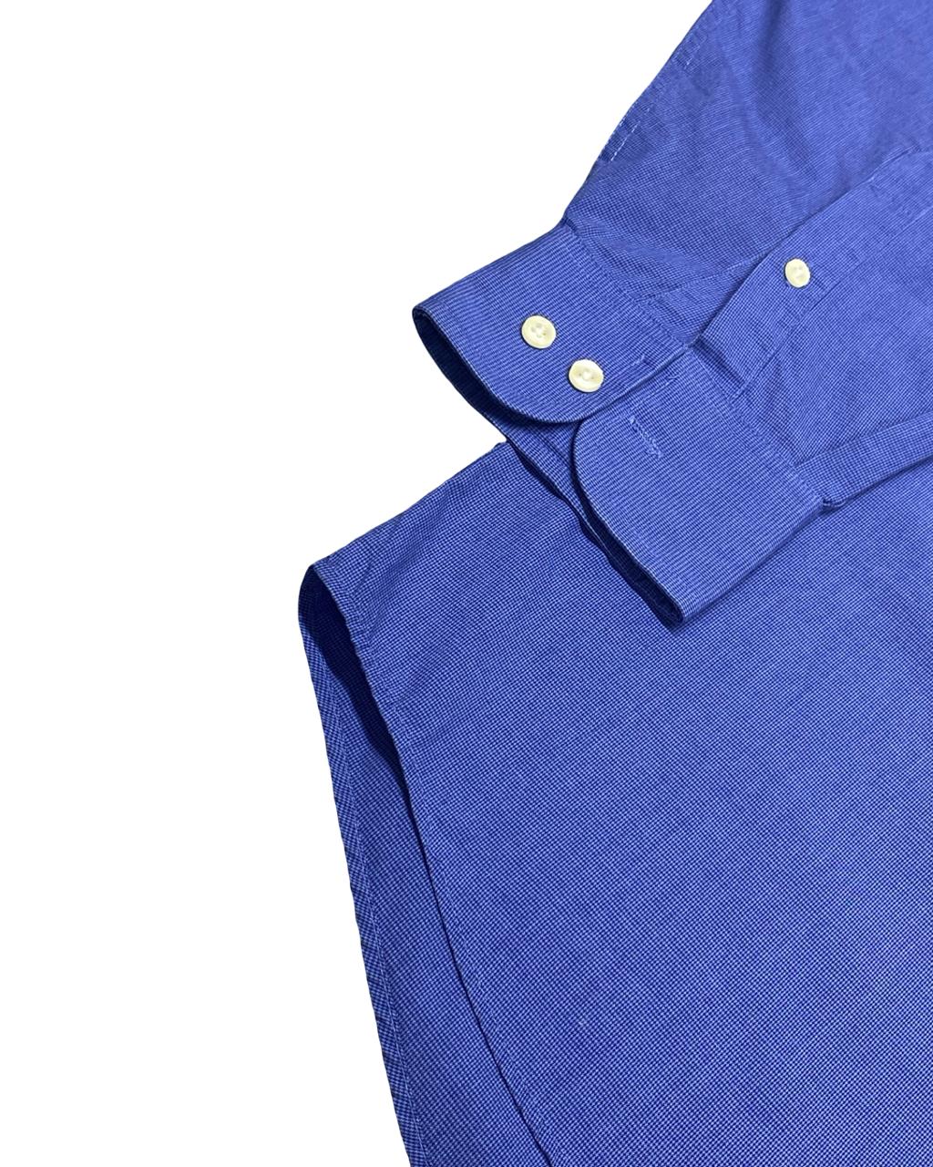 Chaps Blue Button-Down Shirt
