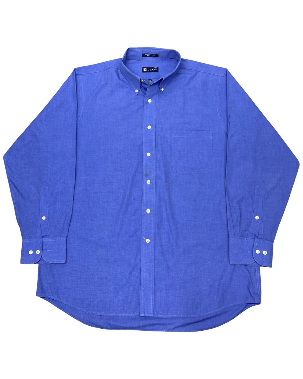 Chaps Blue Button-Down Shirt