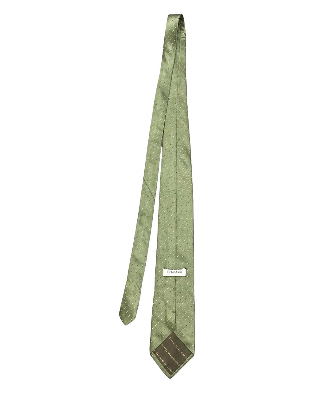 Calvin Klein - Light Green Dotted Pattern