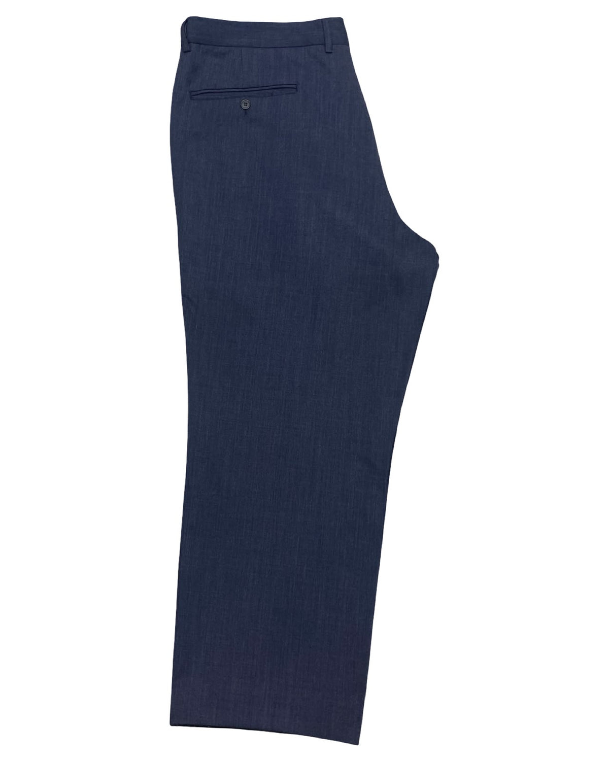 Bespoke Navy Blue Dress Trousers