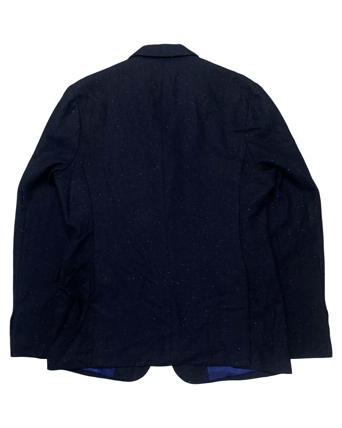 Bespoke Navy Blue Speckled Blazer