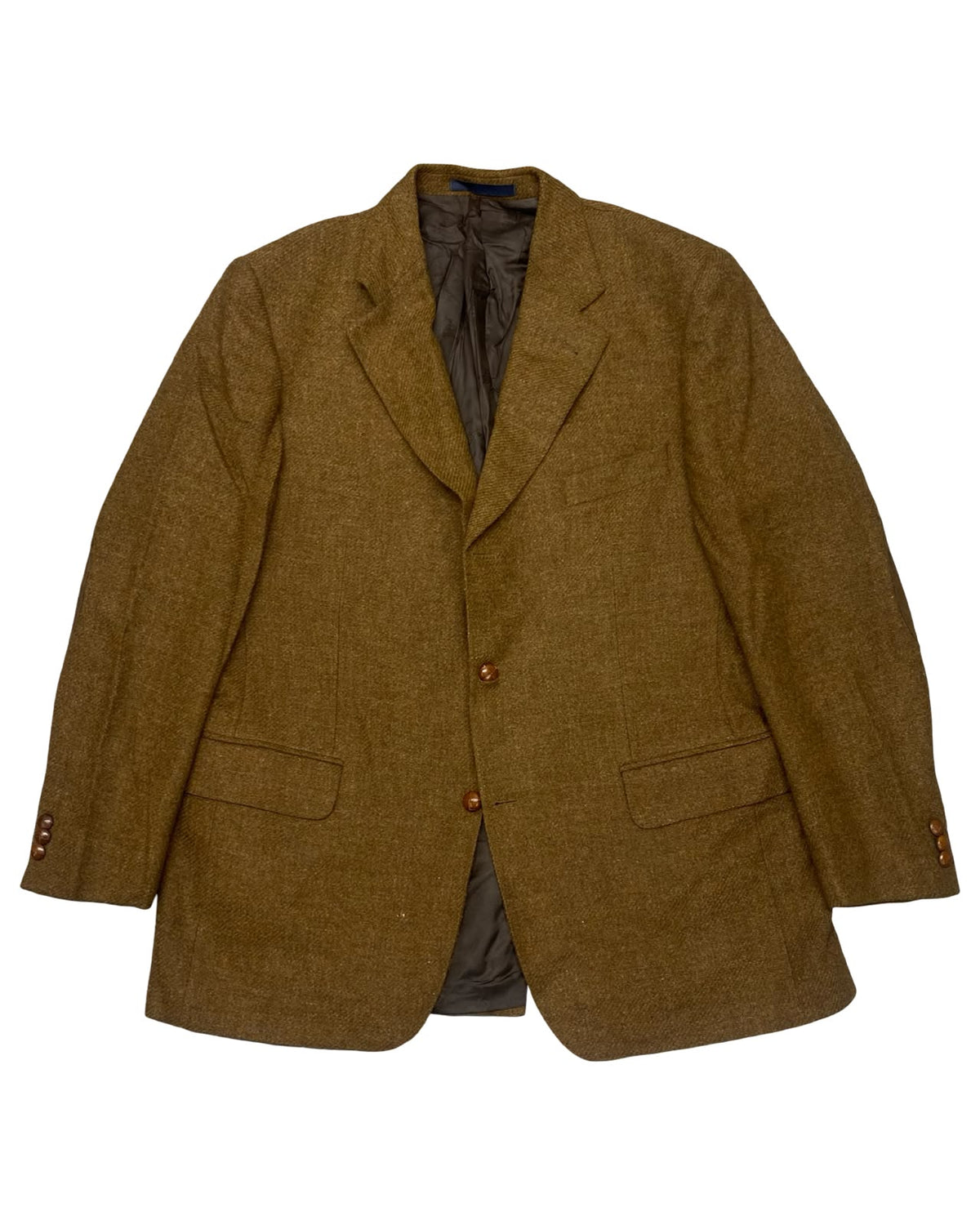 Burberry London Brown Tweed Blazer