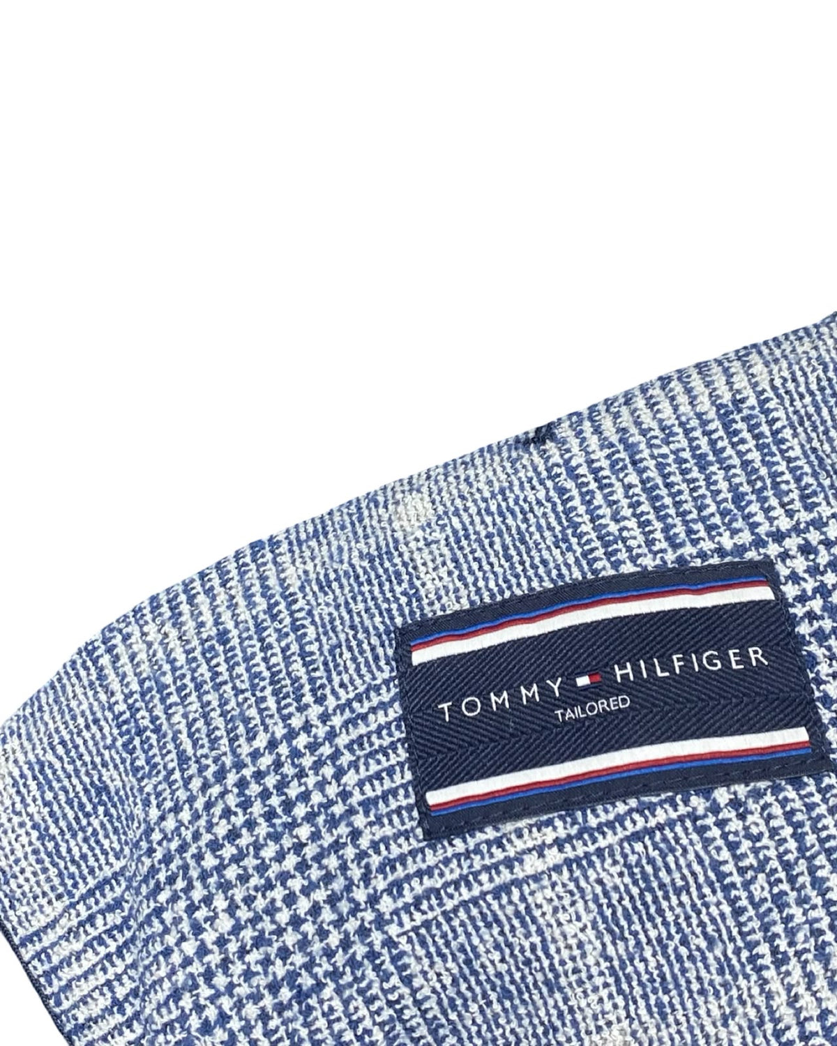 Tommy Hilfiger Blue Plaid Tailored Blazer