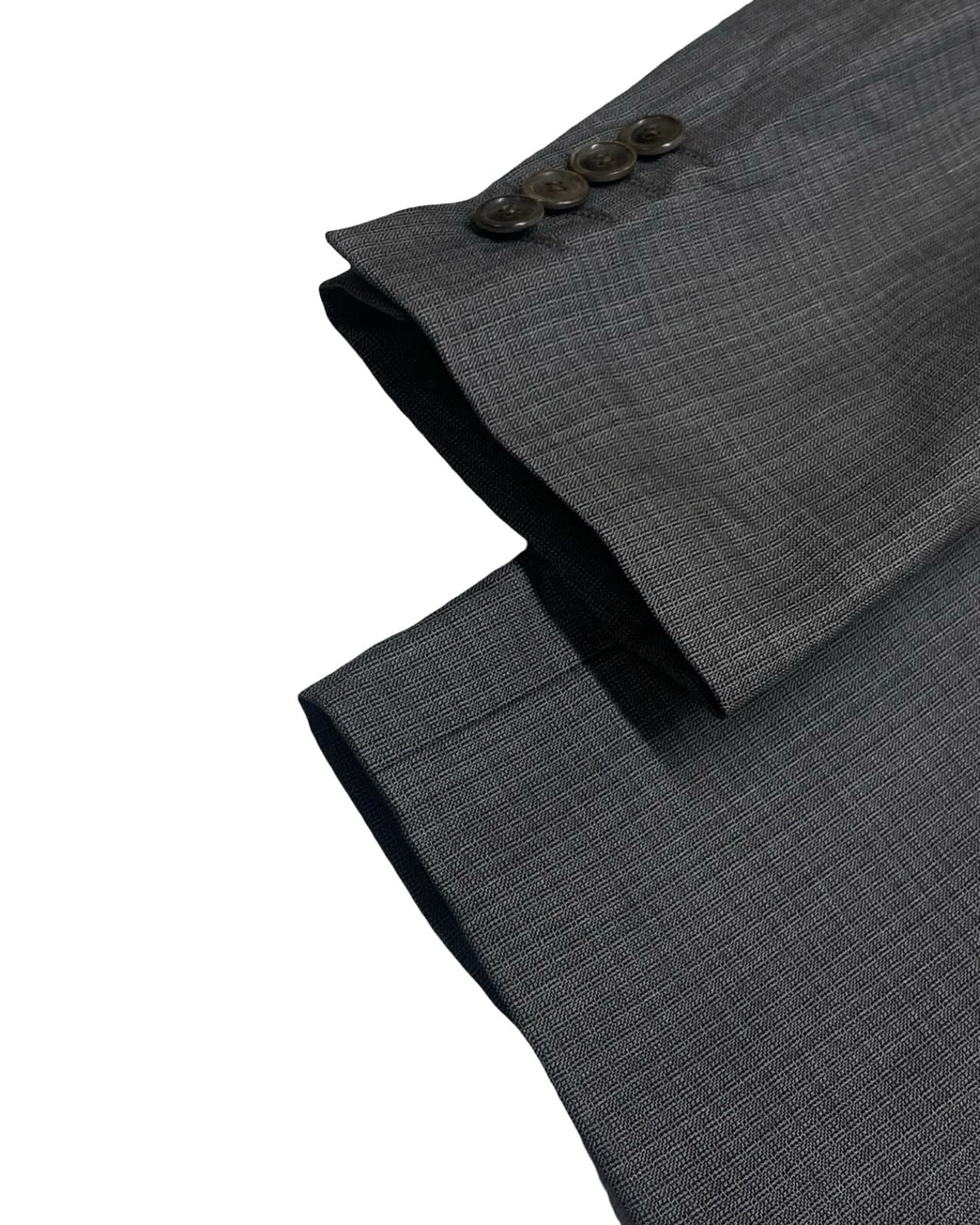 BOSS Hugo Boss Gray Super 150s Wool Blazer