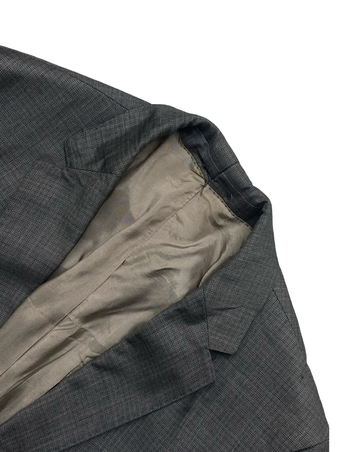 BOSS Hugo Boss Gray Super 150s Wool Blazer
