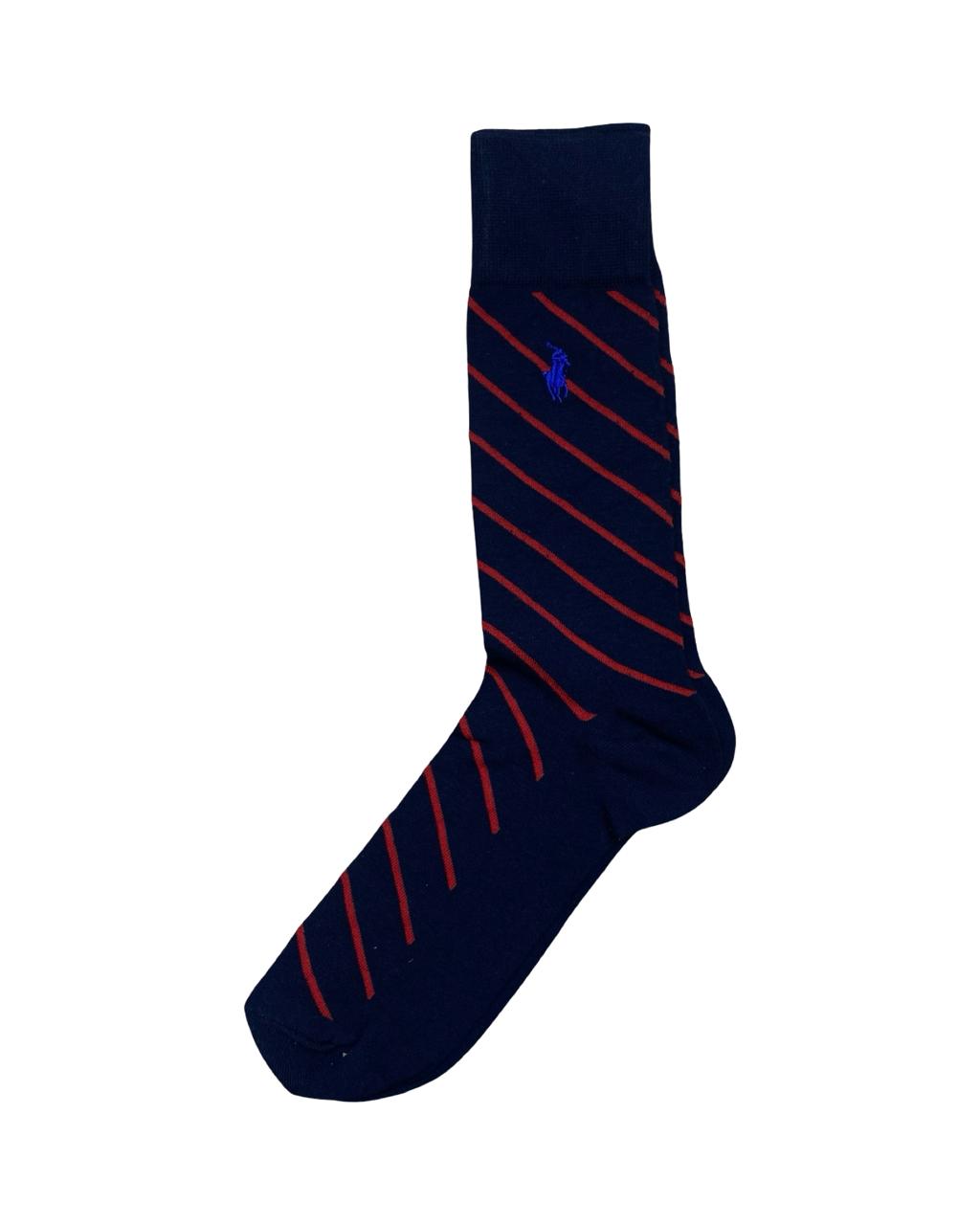 Ralph Lauren 3-Pair Color Stripe & Dot Socks Set – Multi | Factory Leftovers
