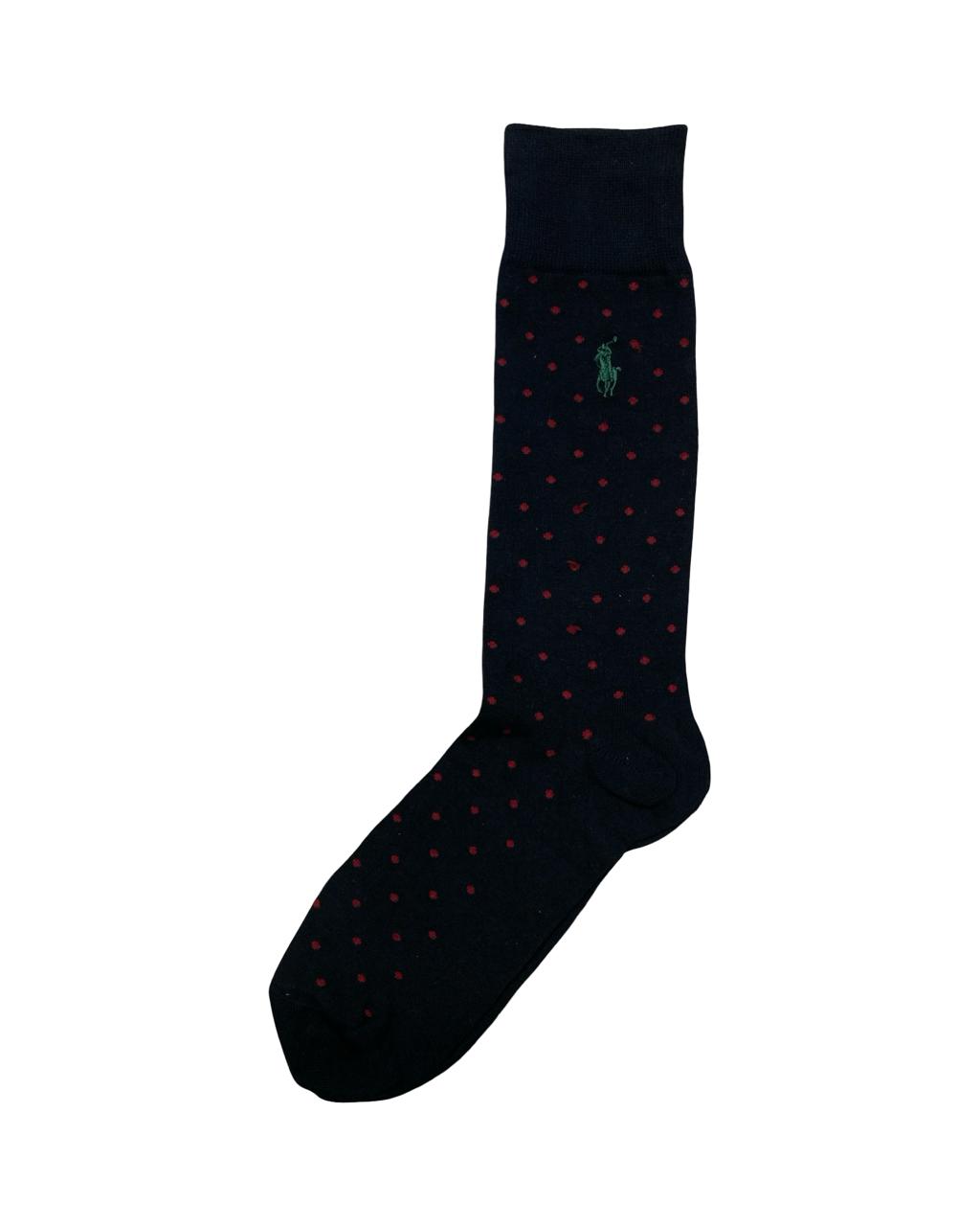 Ralph Lauren 3-Pair Color Stripe & Dot Socks Set – Multi | Factory Leftovers