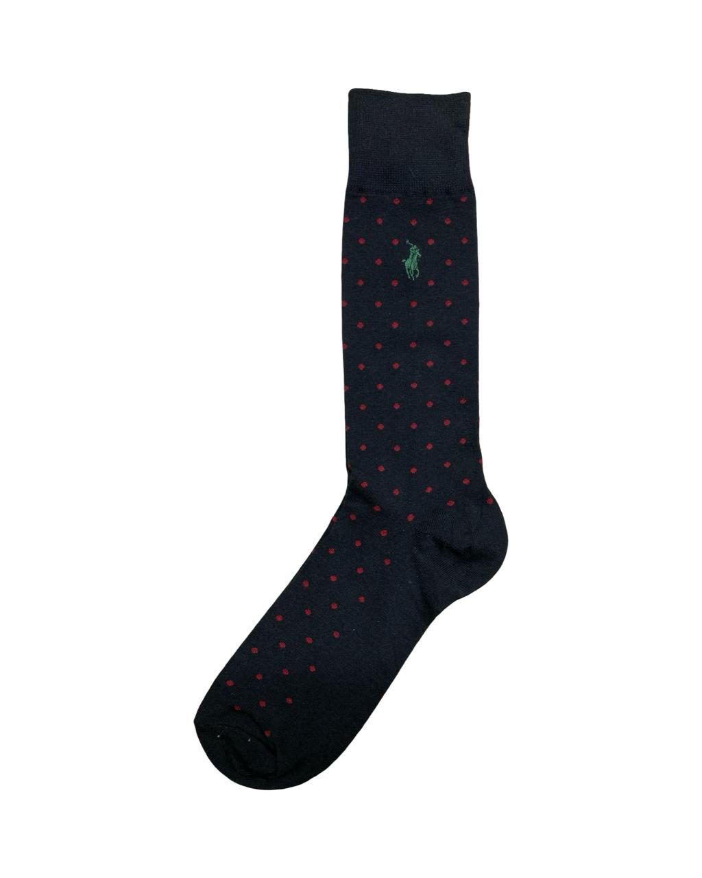 Ralph Lauren 3-Pair Green Plaid & Stripe Socks Set – Polo Logo Collection | Factory Leftovers