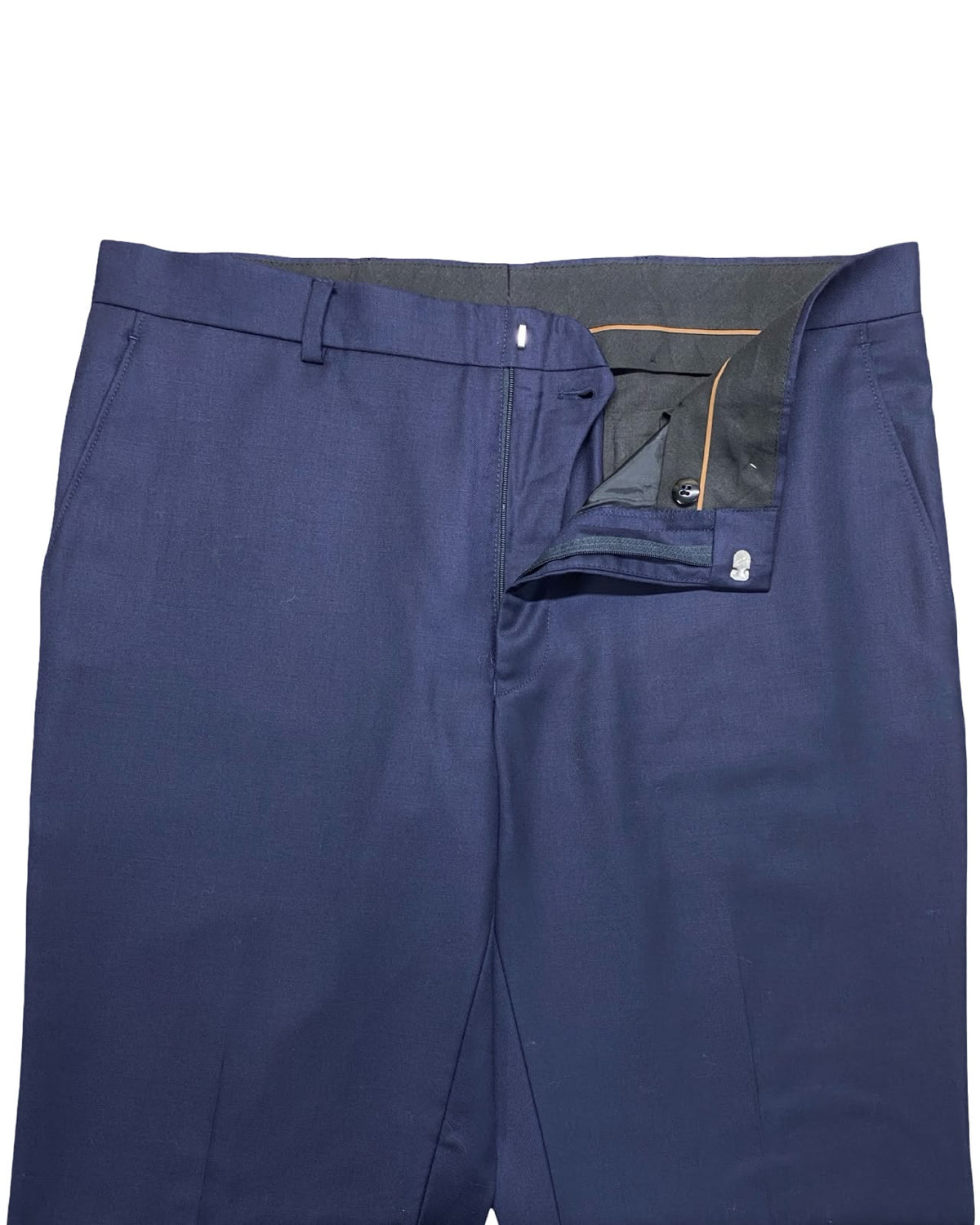 Joseph Slim Fit by J.S.A. Bank Navy Blue Dress Trousers