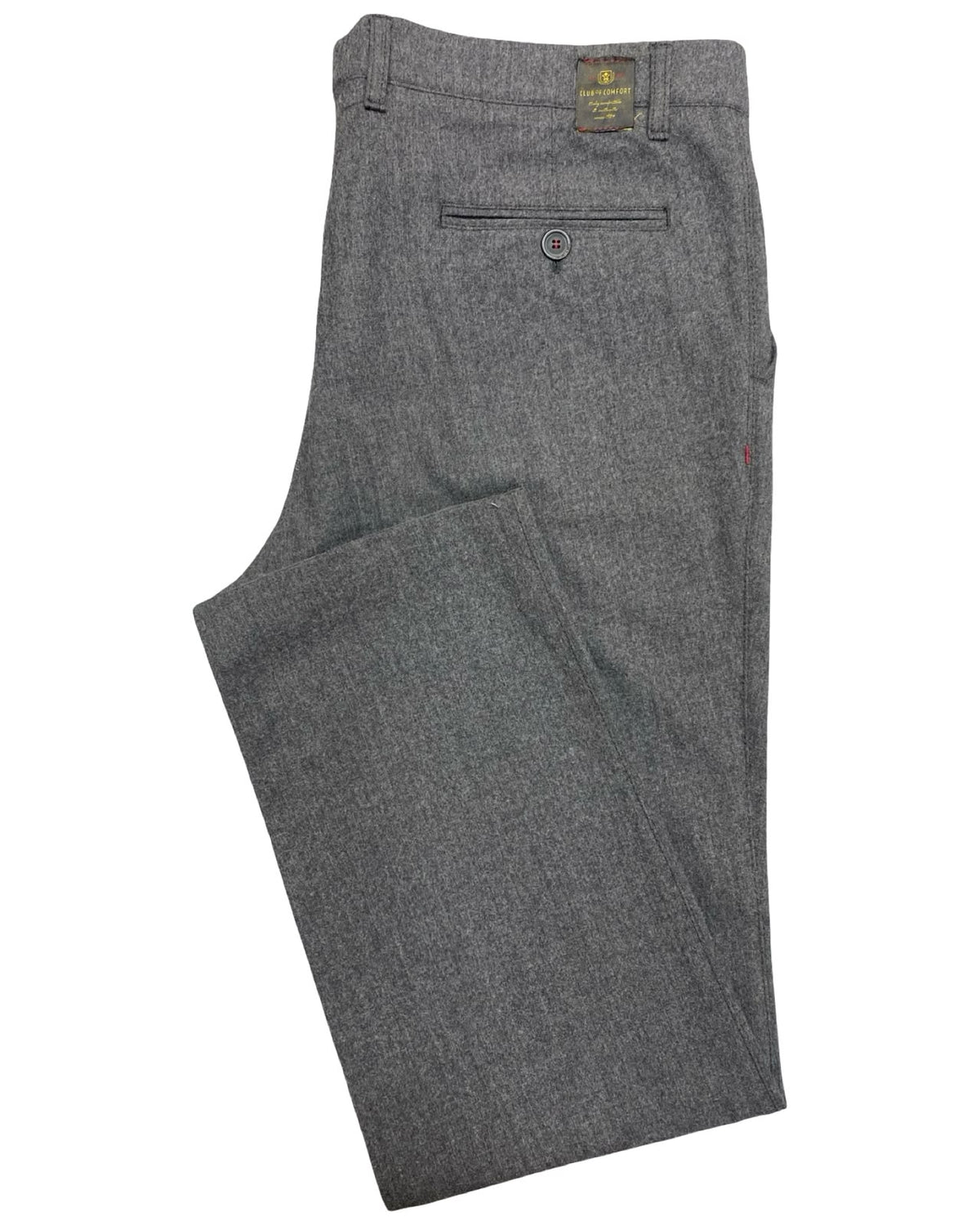 Club of Comfort Gray Stretch Dress Trousers