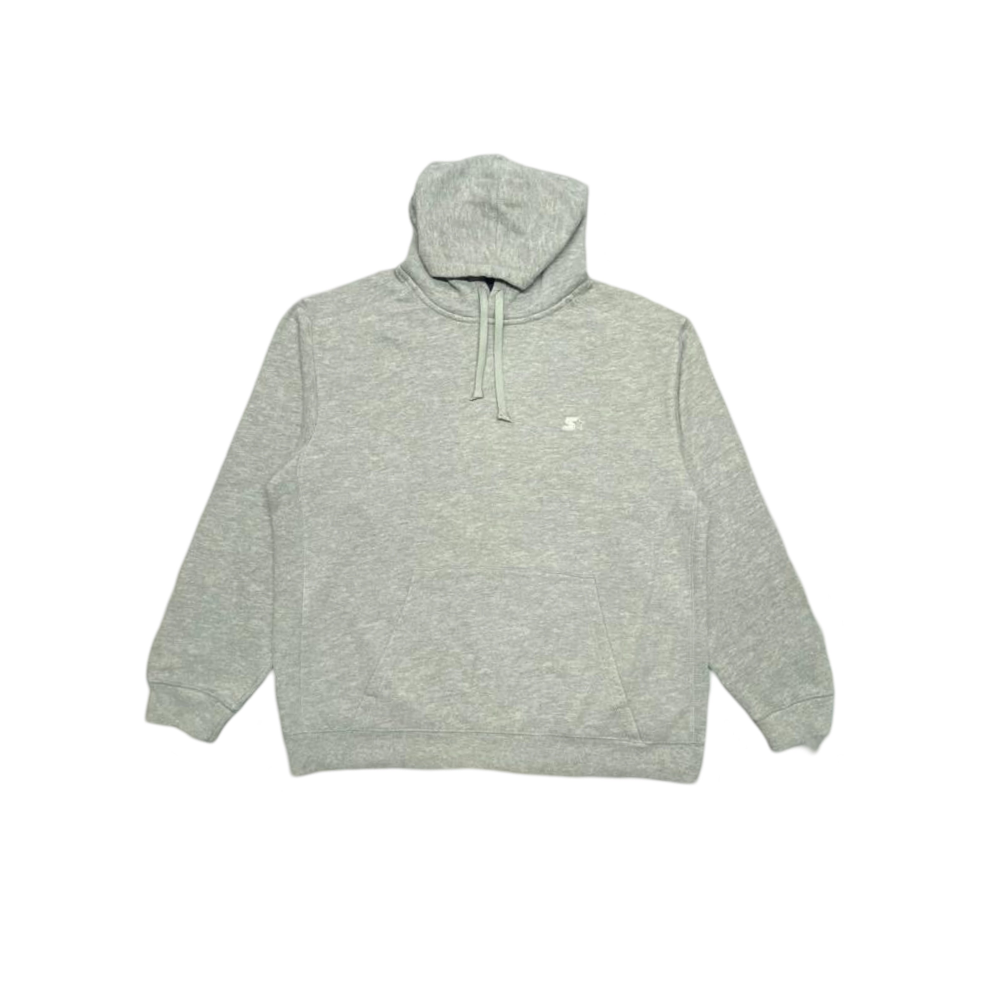 Starters Gray Hoodie with Minimalist Logo Design | Large
