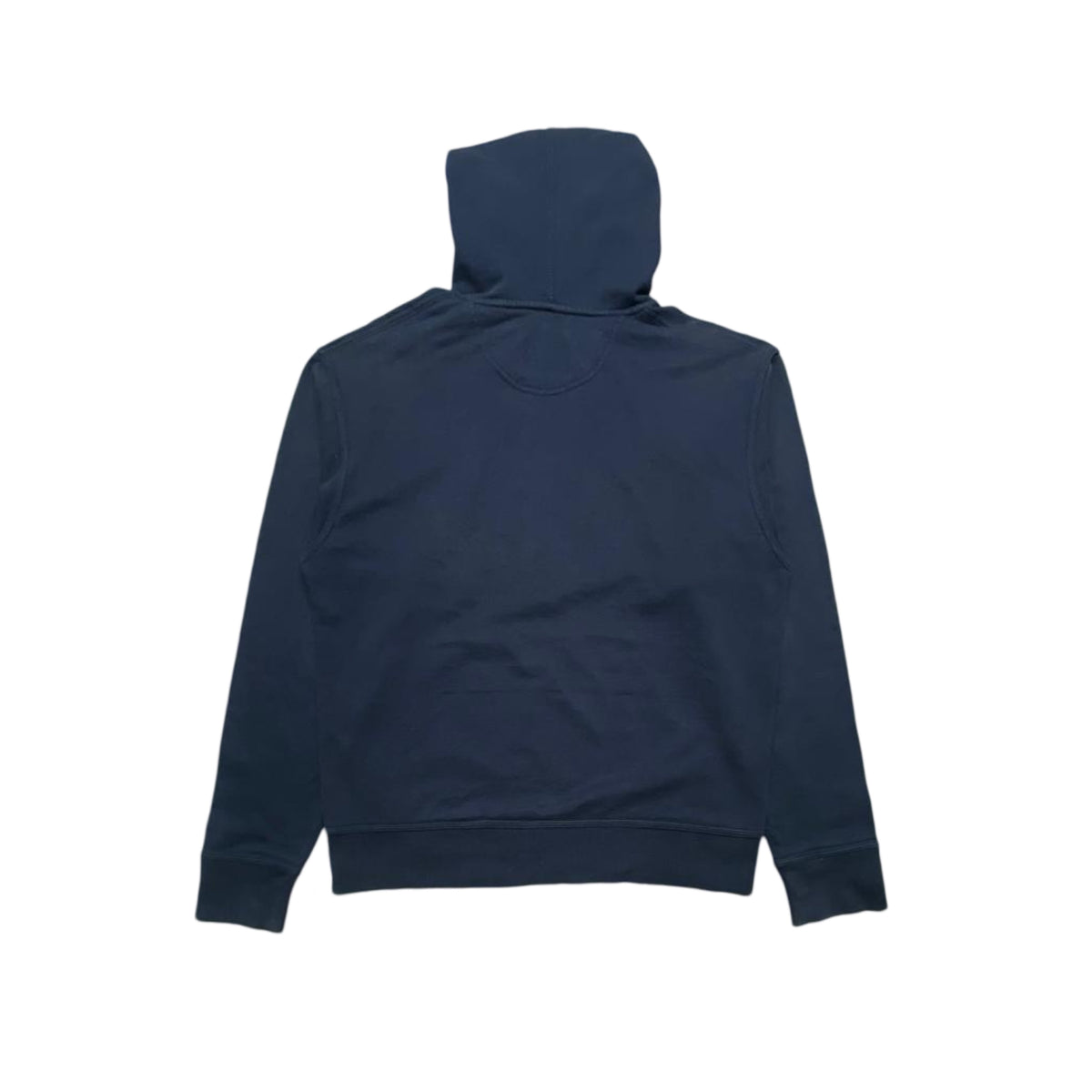 Champion Navy Hoodie with Iconic Script Logo | Medium/Large