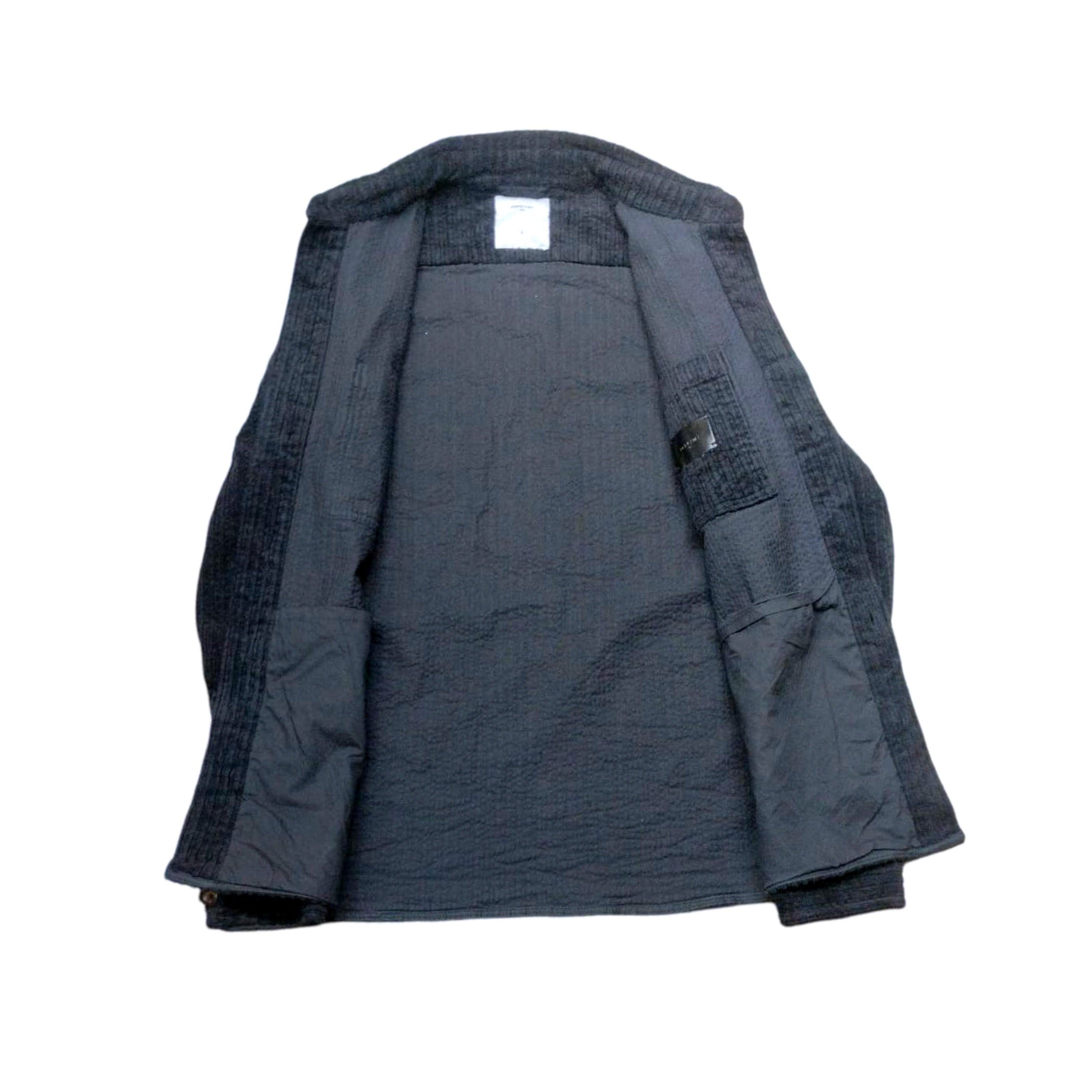 Percival Black Corduroy Shacket | Large