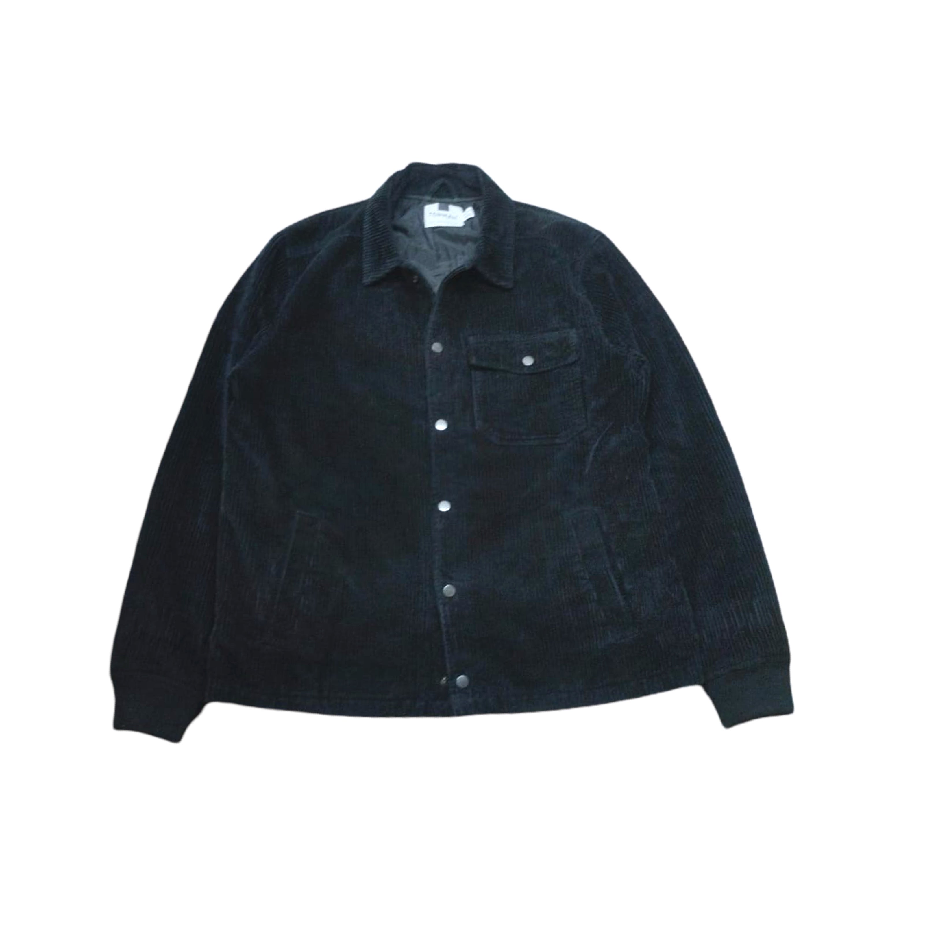 TopMan Black Corduroy Shacket | Large