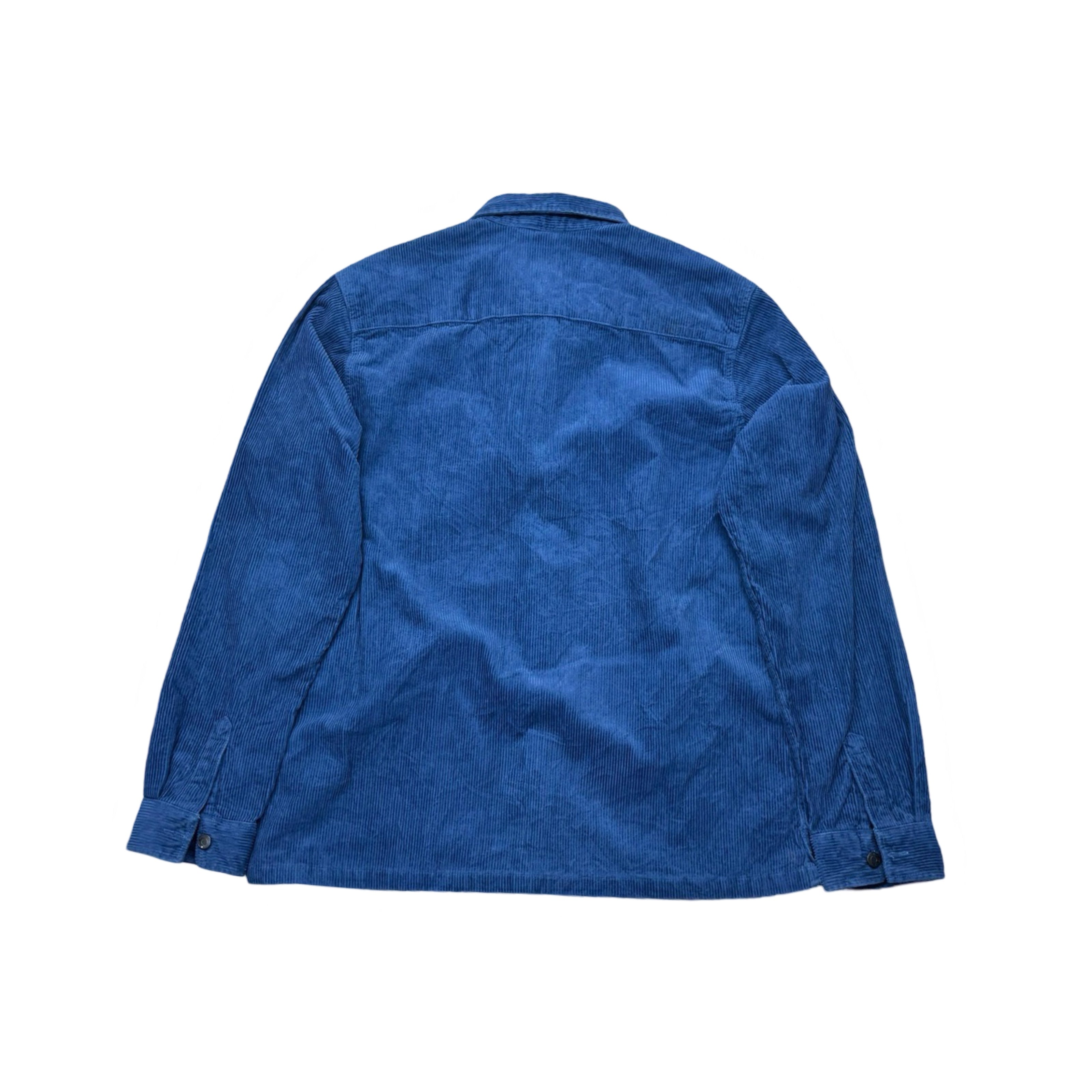 NEXT Royal Blue Corduroy Overshirt Jacket | Large