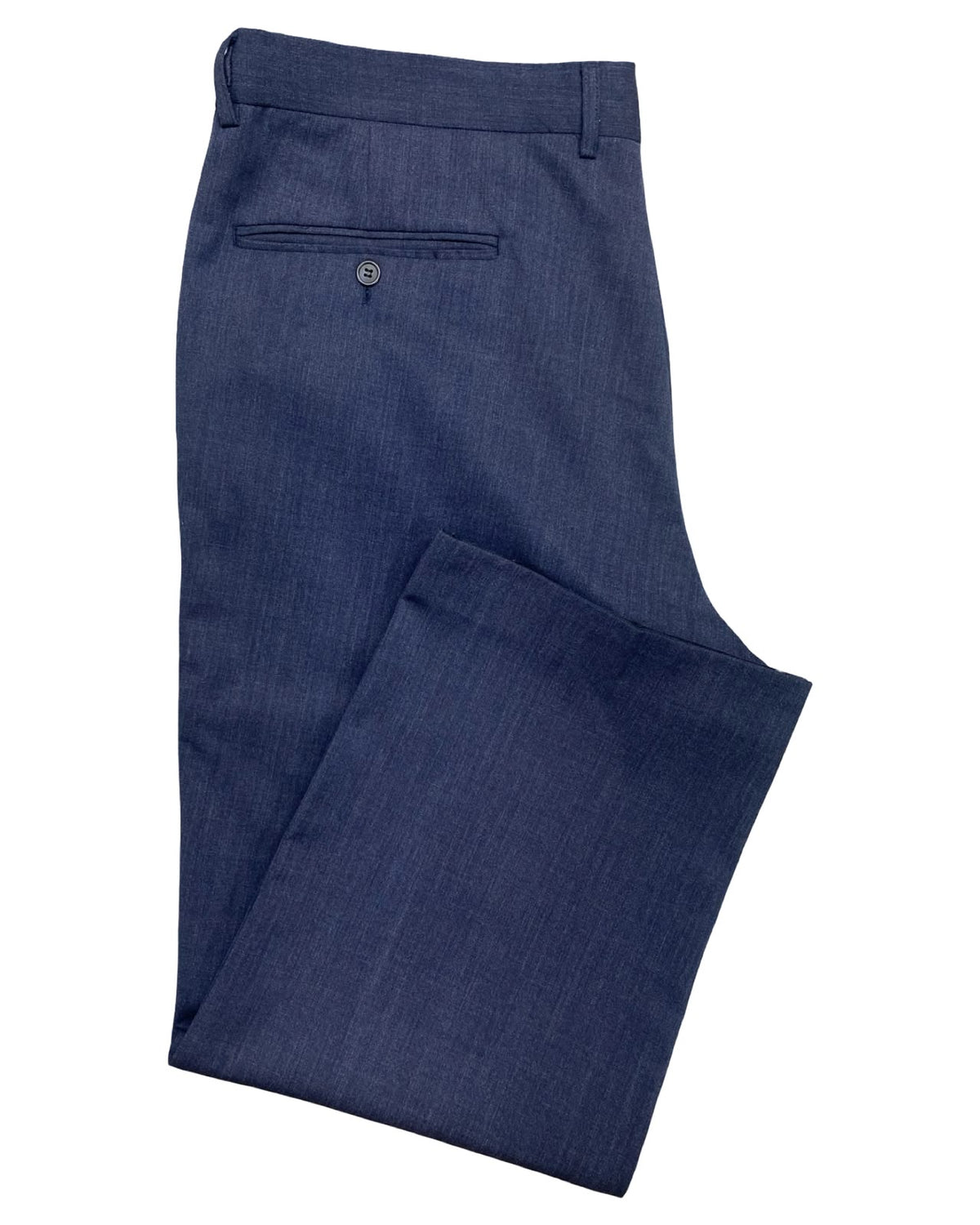 Bespoke Navy Blue Dress Trousers