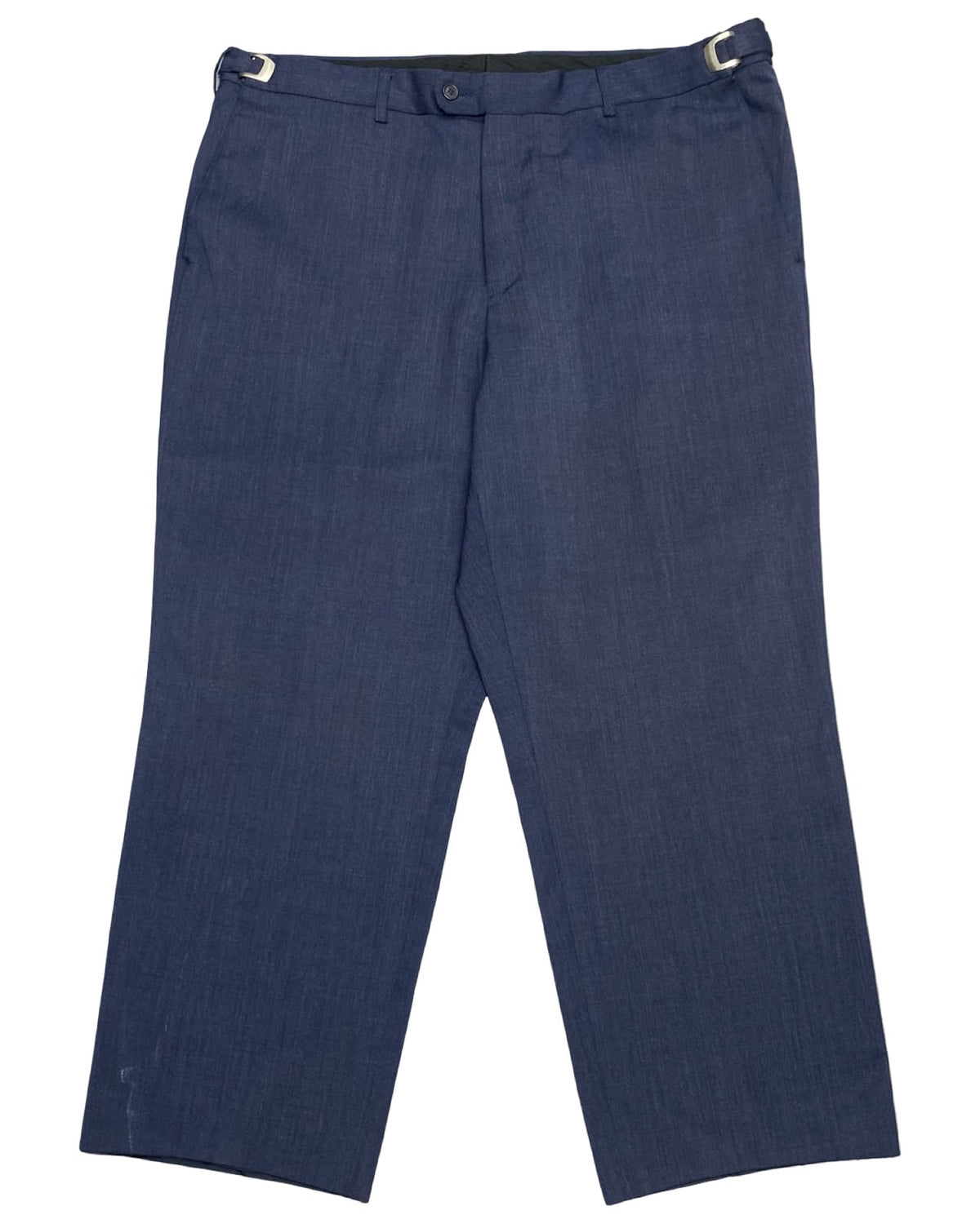 Bespoke Navy Blue Dress Trousers