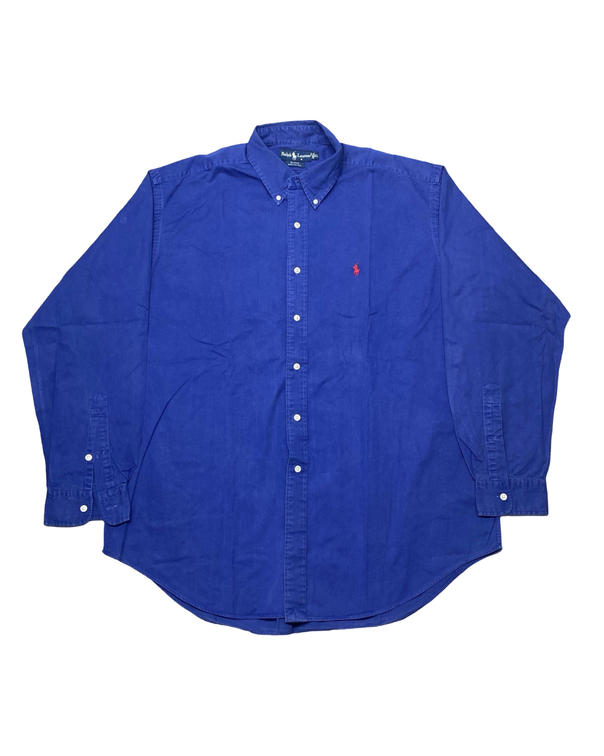 Polo Ralph Lauren Royal Blue Button-Up Shirt | Size XXL | Chest 29”
